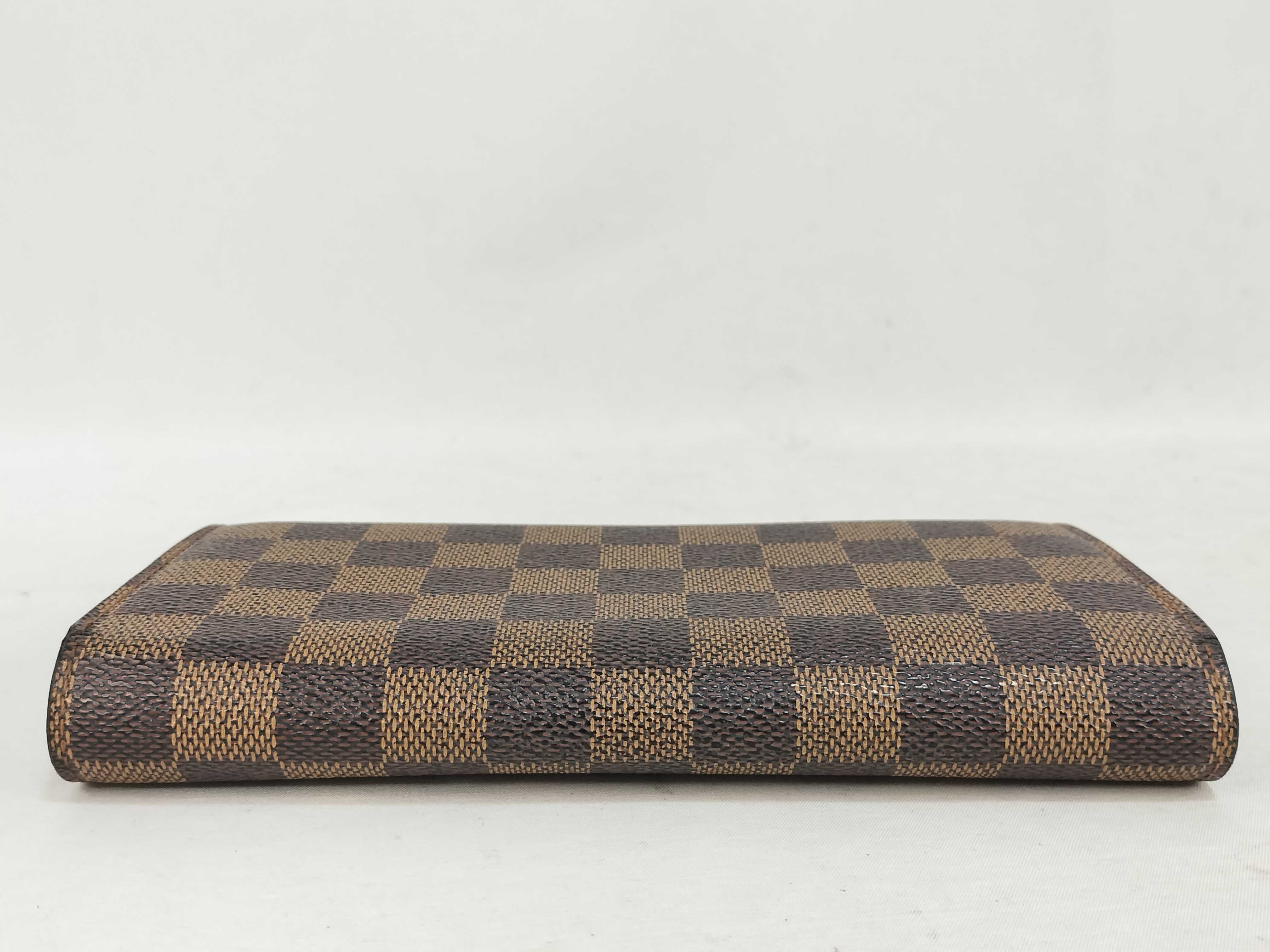 Damier LOUIS VUITTON Damier Long Wallet — view 6