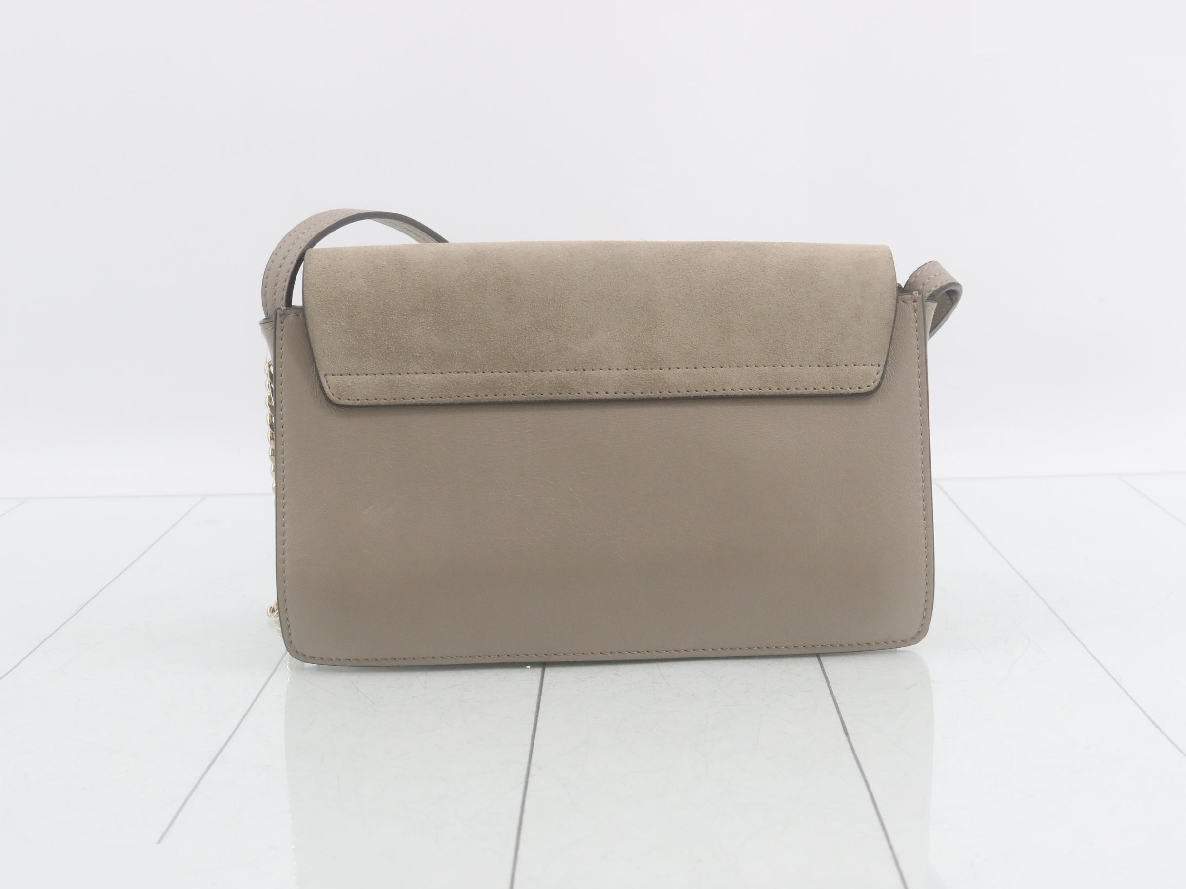 Face Mall Shoulder Bag, Greige — view 2