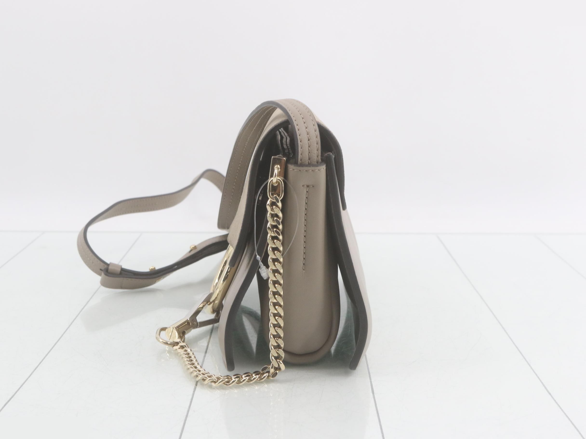 Face Mall Shoulder Bag, Greige — view 3