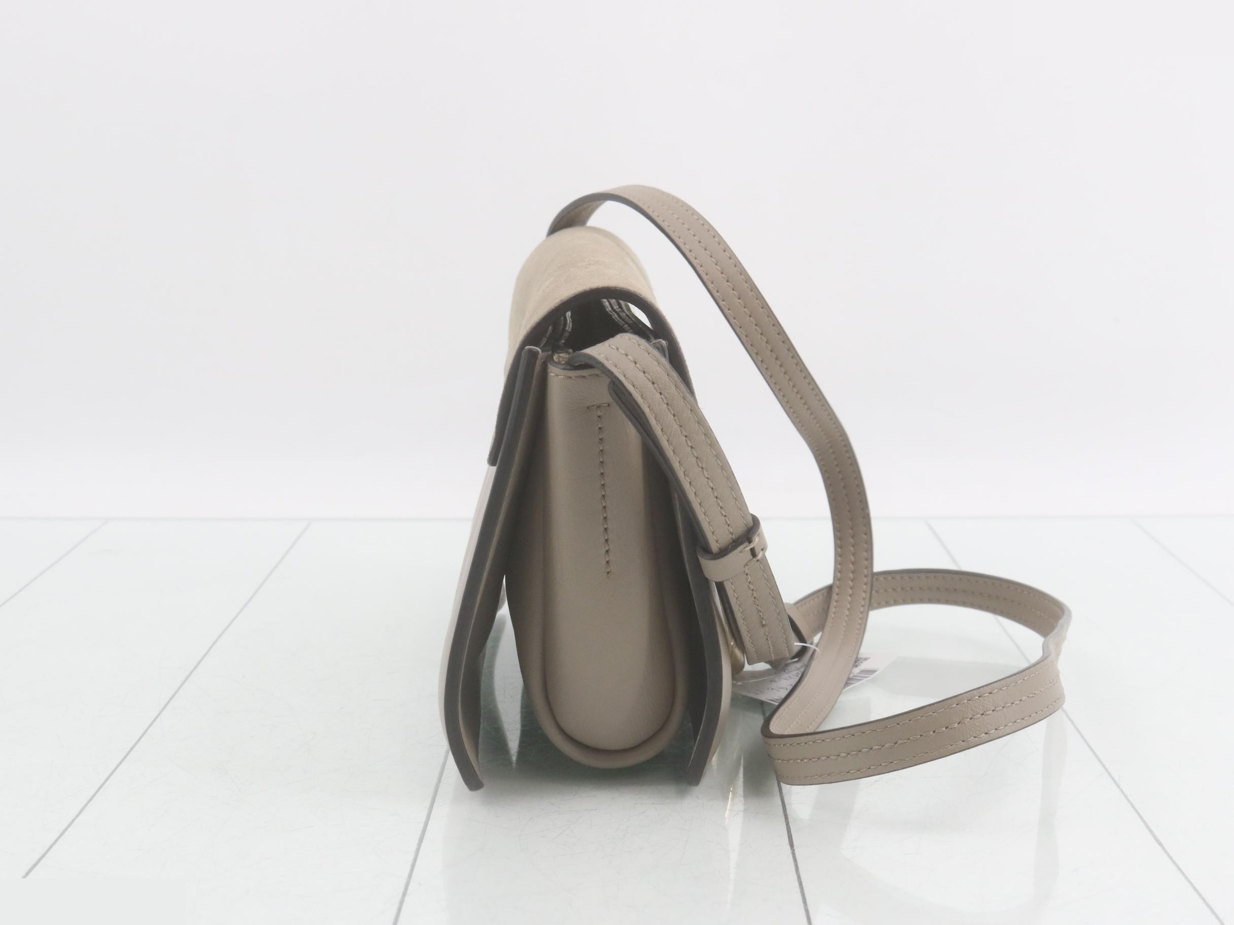 Face Mall Shoulder Bag, Greige — view 4