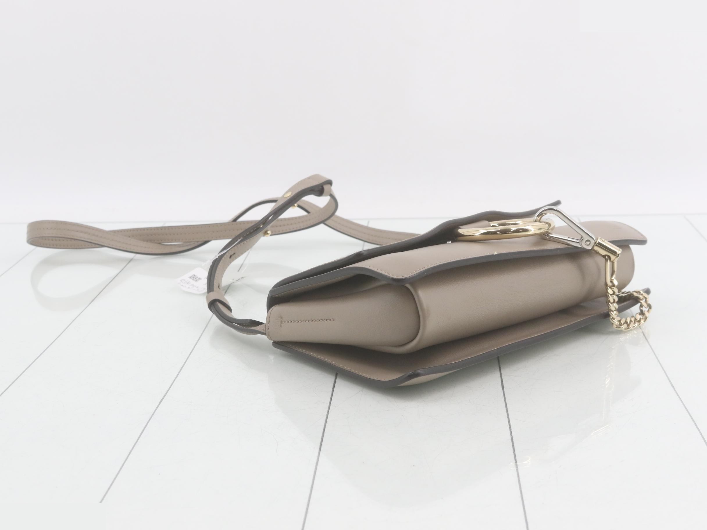 Face Mall Shoulder Bag, Greige — view 5