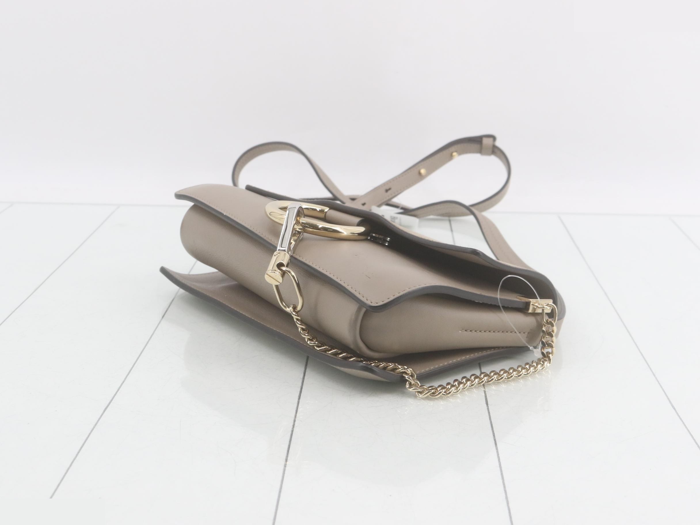 Face Mall Shoulder Bag, Greige — view 6