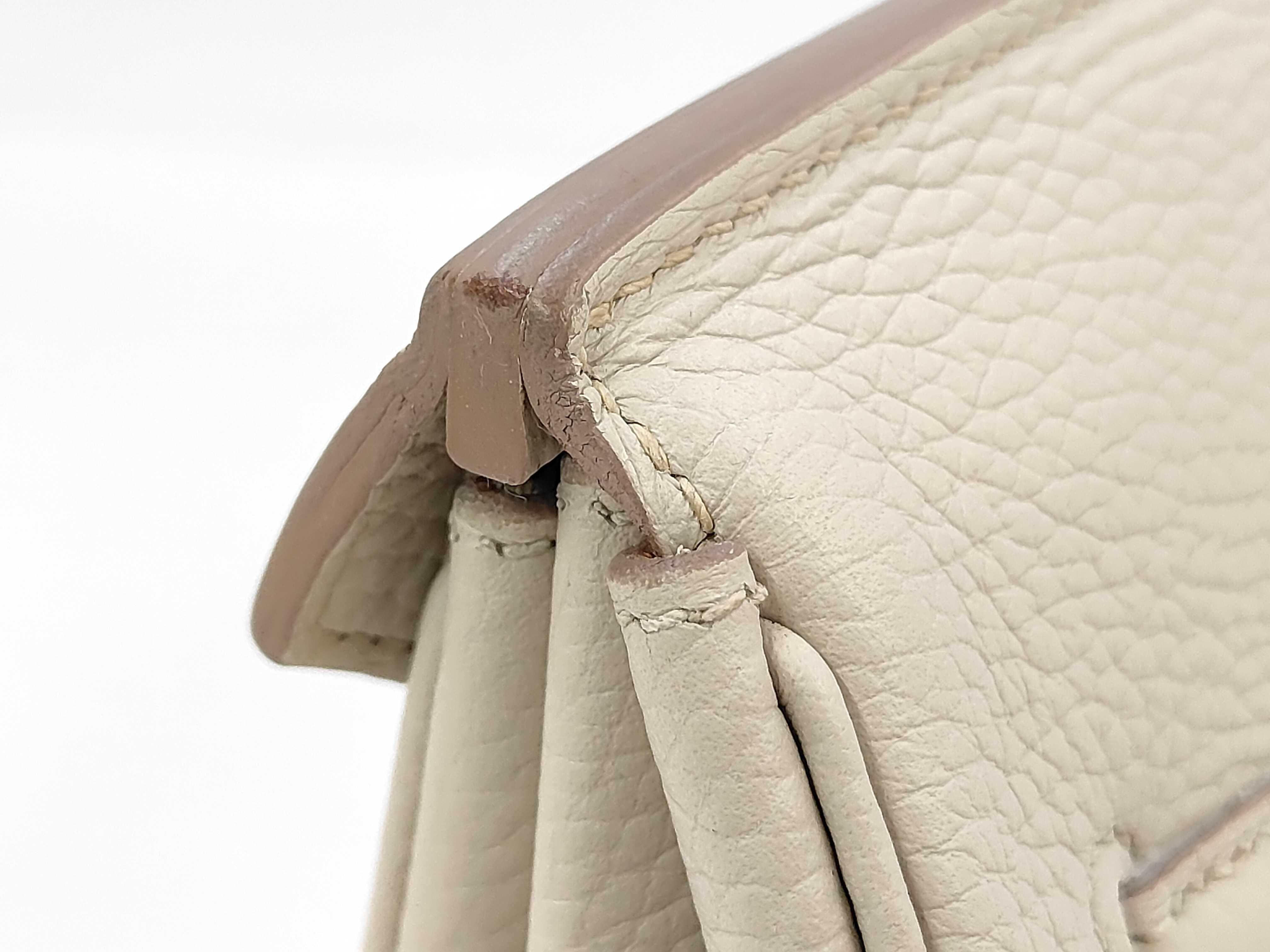 Birkin 35 Craie Gold Hardware A Stamp Handbag — view 8