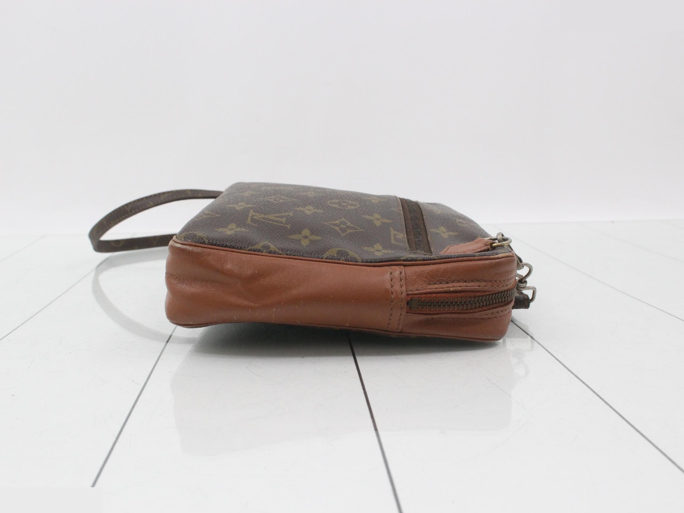 Shoulder bag, Saxophone, Monogram leather — view 3