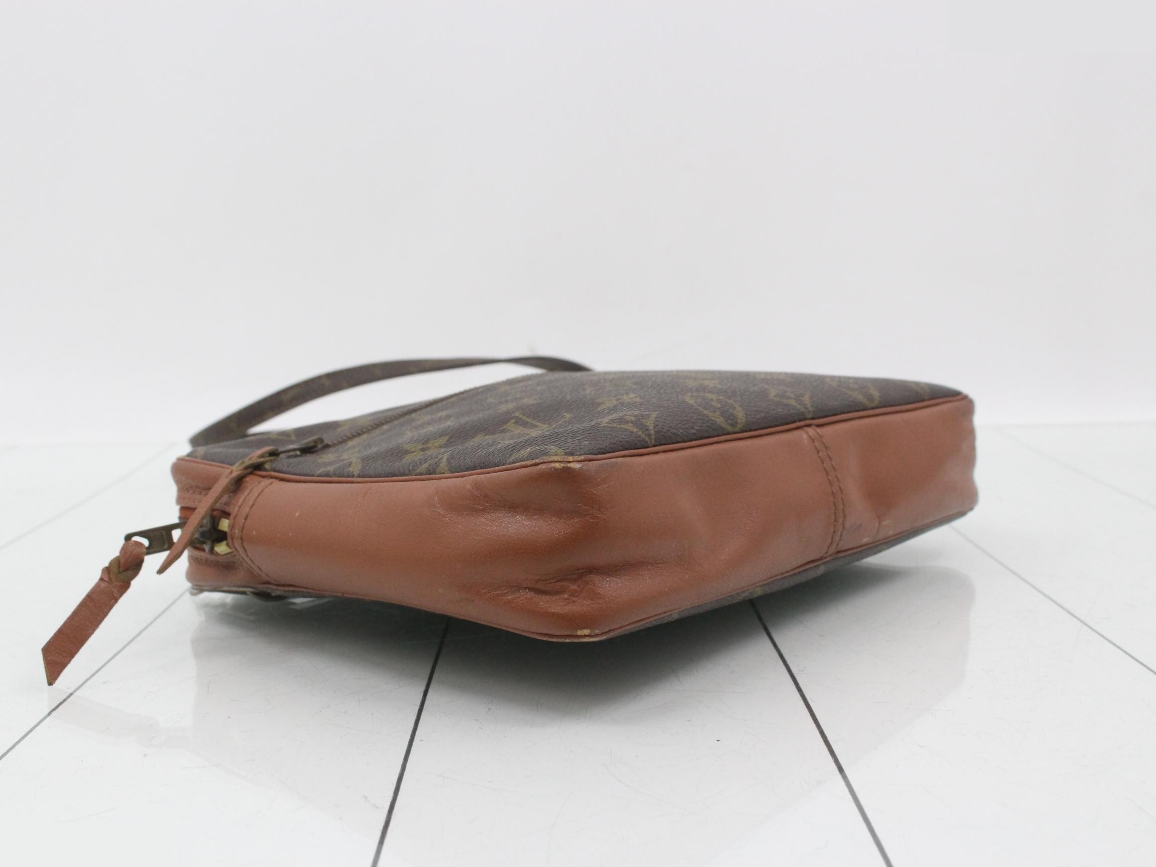 Shoulder bag, Saxophone, Monogram leather — view 5