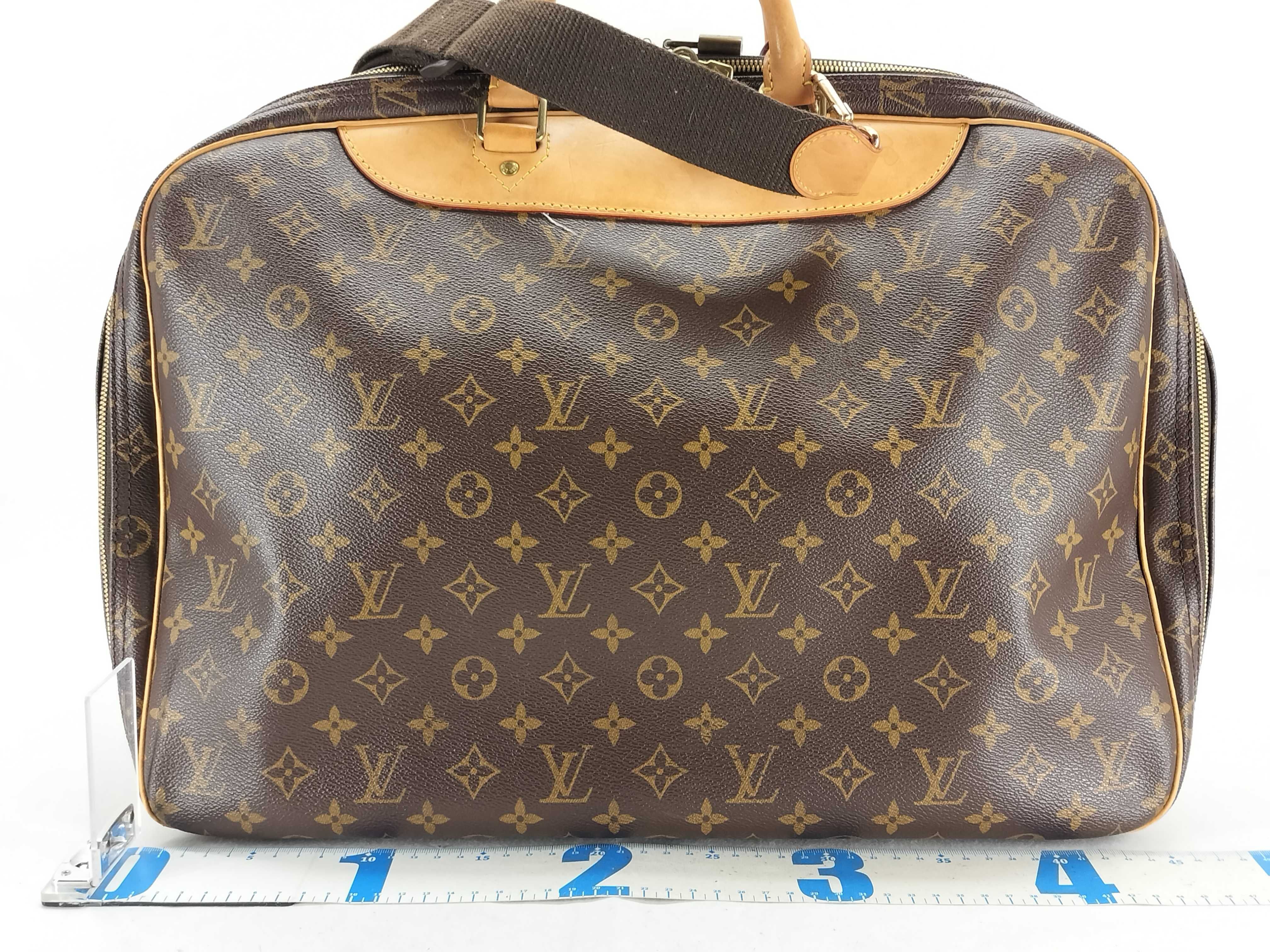 Monogram Louis Vuitton Monogram Alizé de Poche M41392 VI0073 Brown Initial Bag — view 2