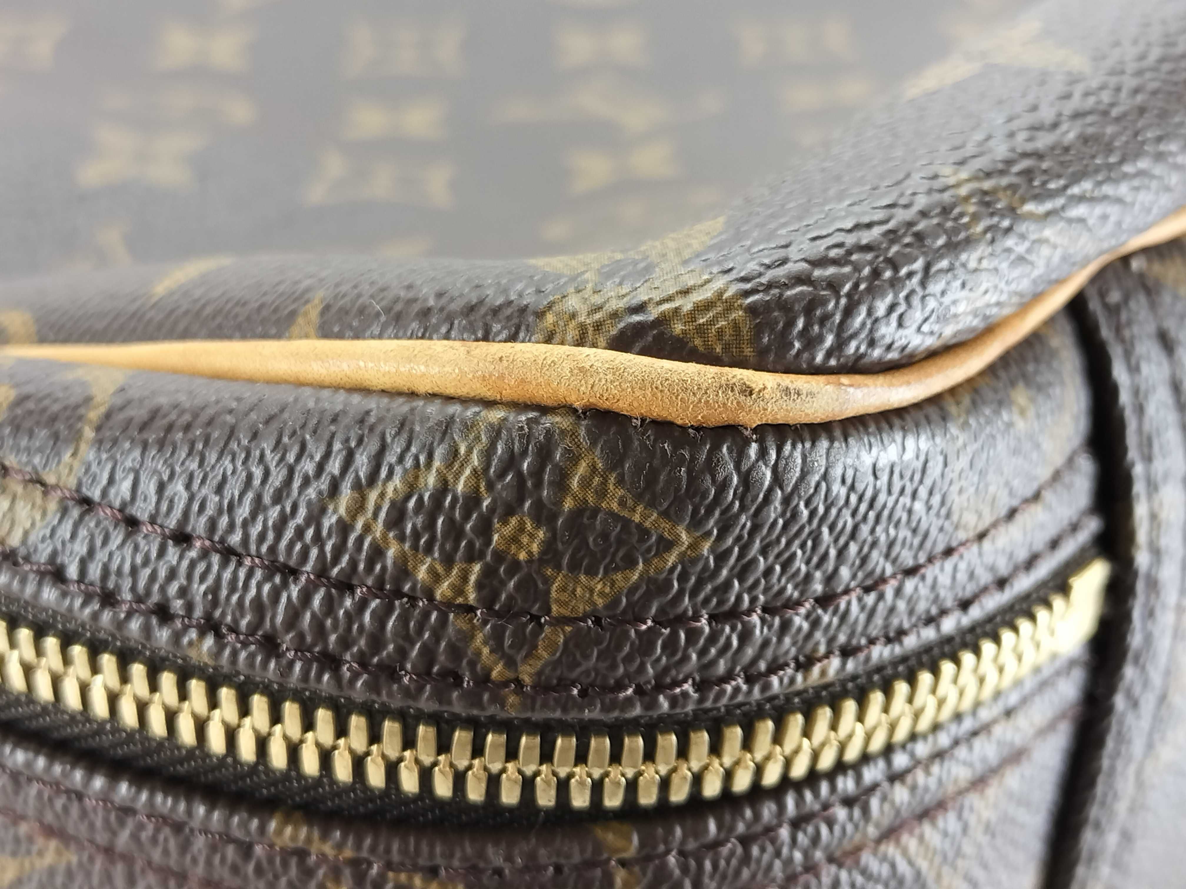 Monogram Louis Vuitton Monogram Alizé de Poche M41392 VI0073 Brown Initial Bag — view 7