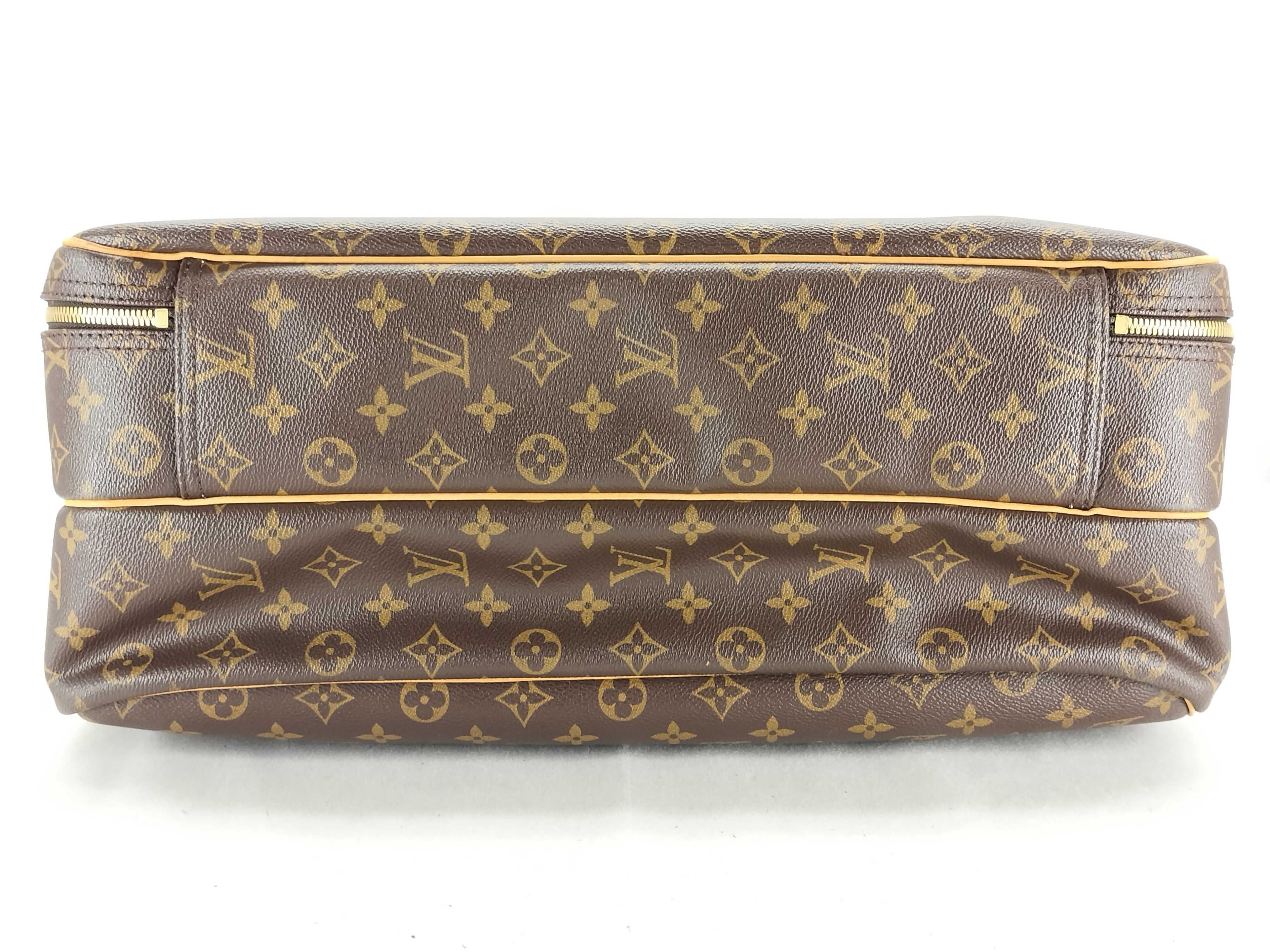 Monogram Louis Vuitton Monogram Alizé de Poche M41392 VI0073 Brown Initial Bag — view 8