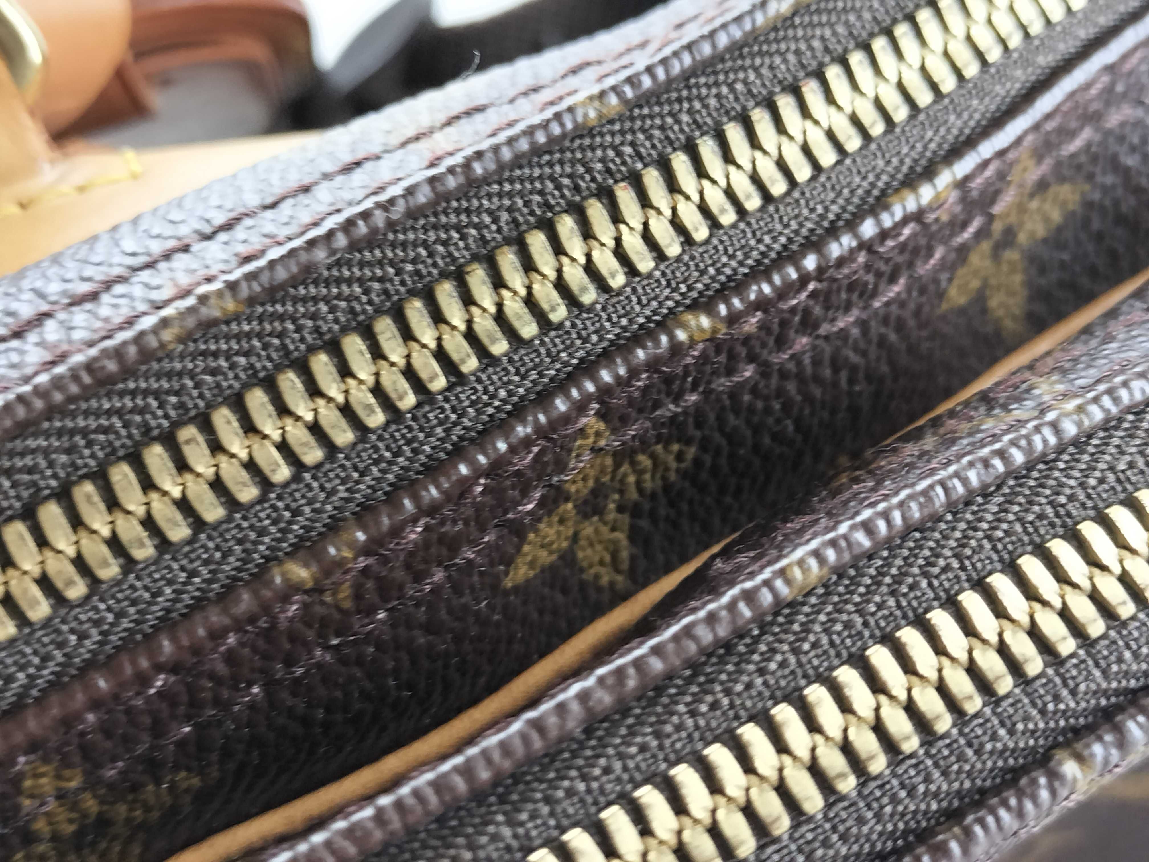Monogram Louis Vuitton Monogram Alizé de Poche M41392 VI0073 Brown Initial Bag — view 9