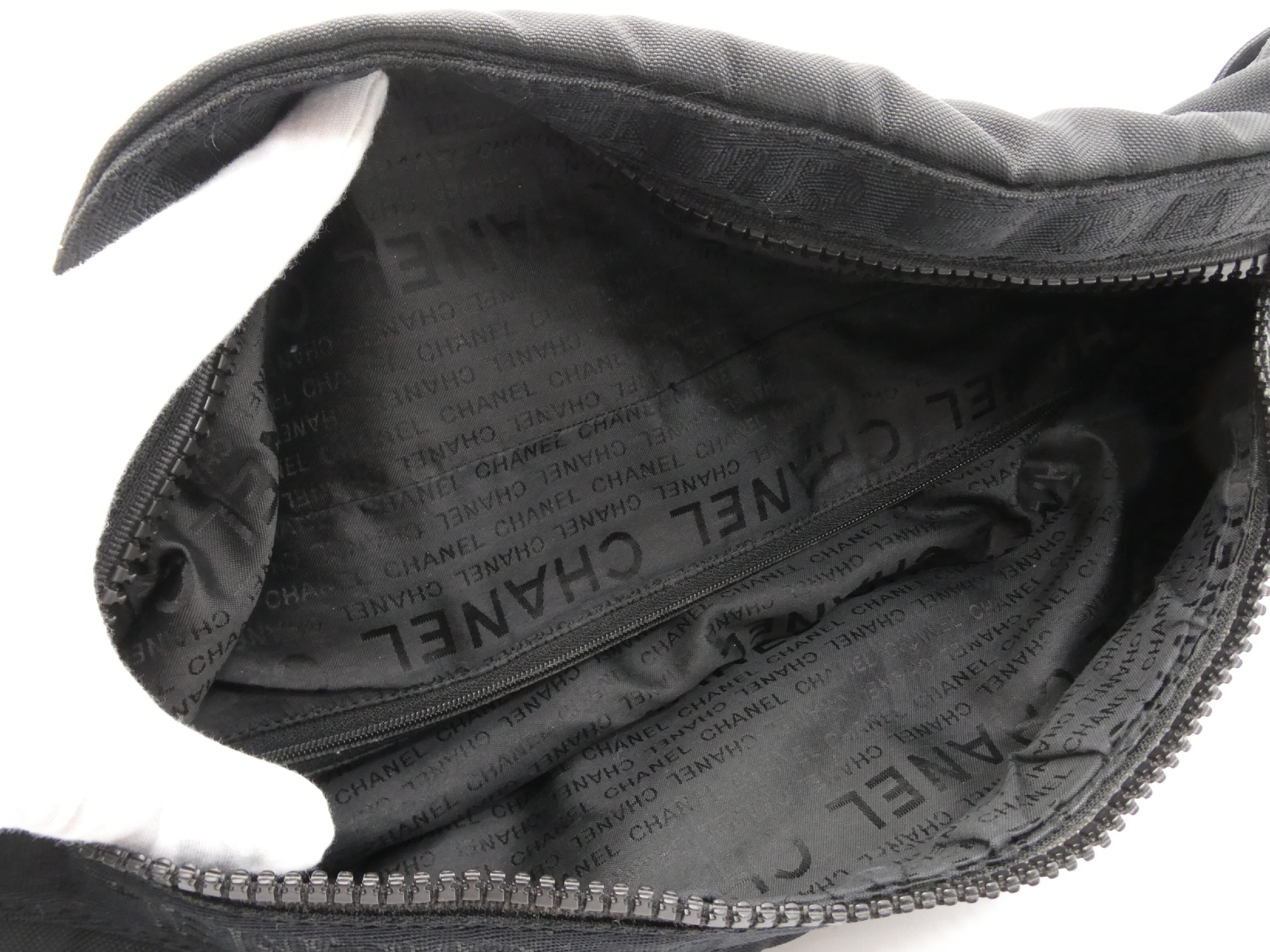 Sport Coco Mark Nylon Canvas Rubber Waist Bag — view 7