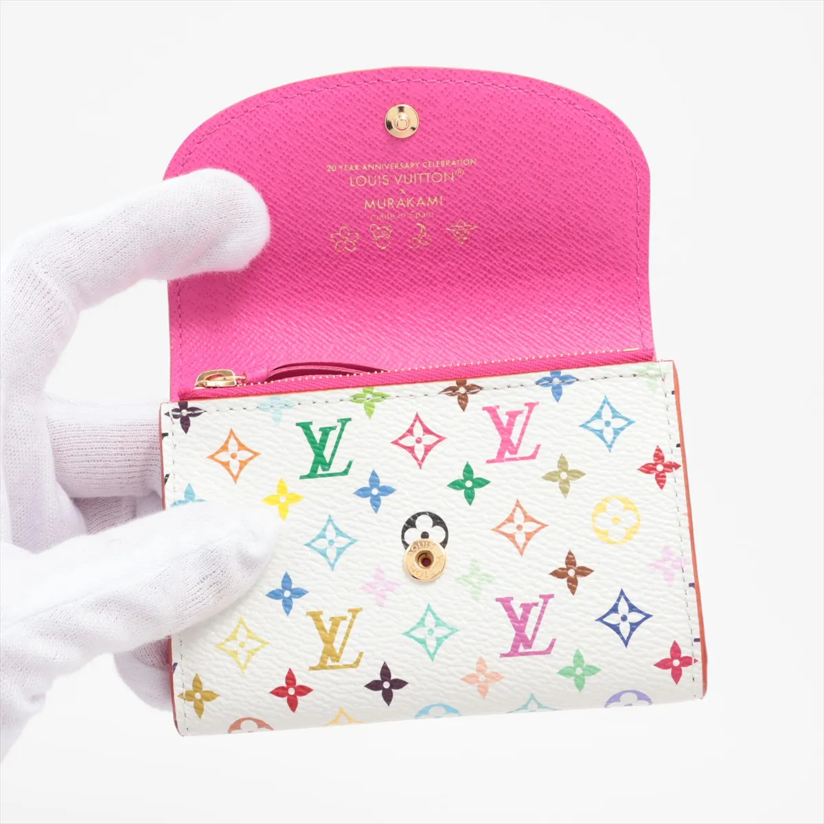 LV×TM Multicolor Portomone Rosali M13399 Bronze Coin Case RFID Reactive — view 3