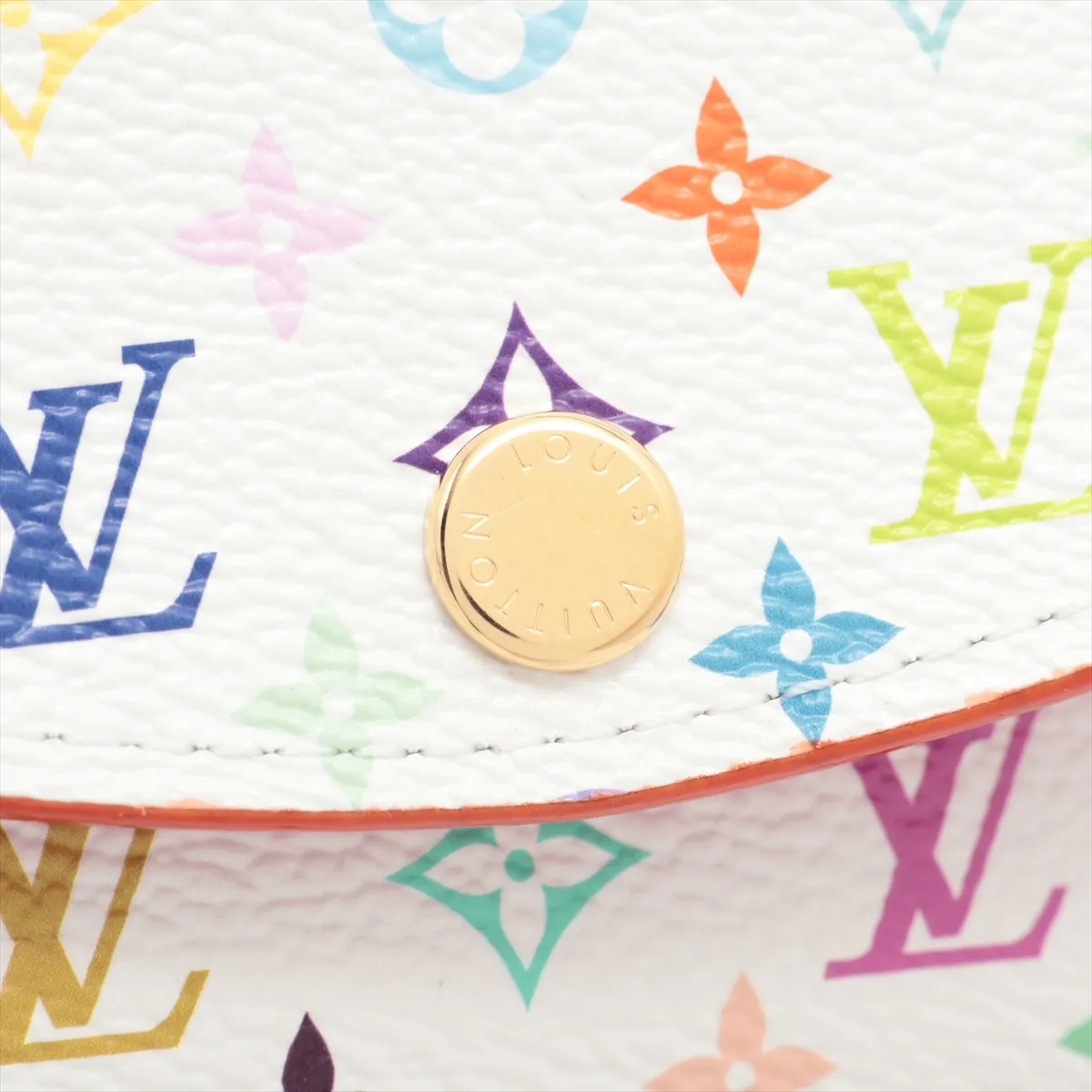 LV×TM Multicolor Portomone Rosali M13399 Bronze Coin Case RFID Reactive — view 10