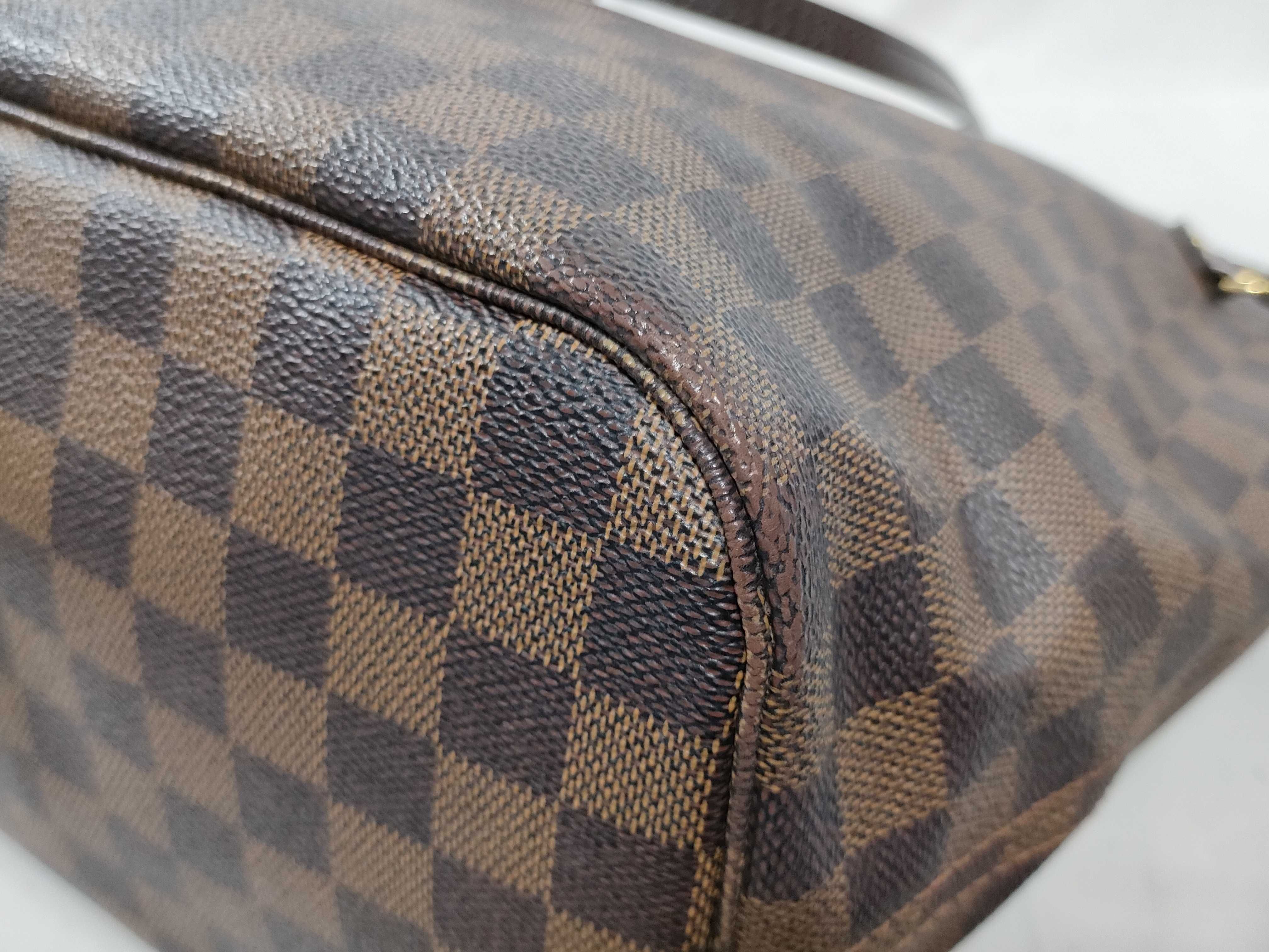 Damier Neverfull MM GI1102 Tote Bag — view 9
