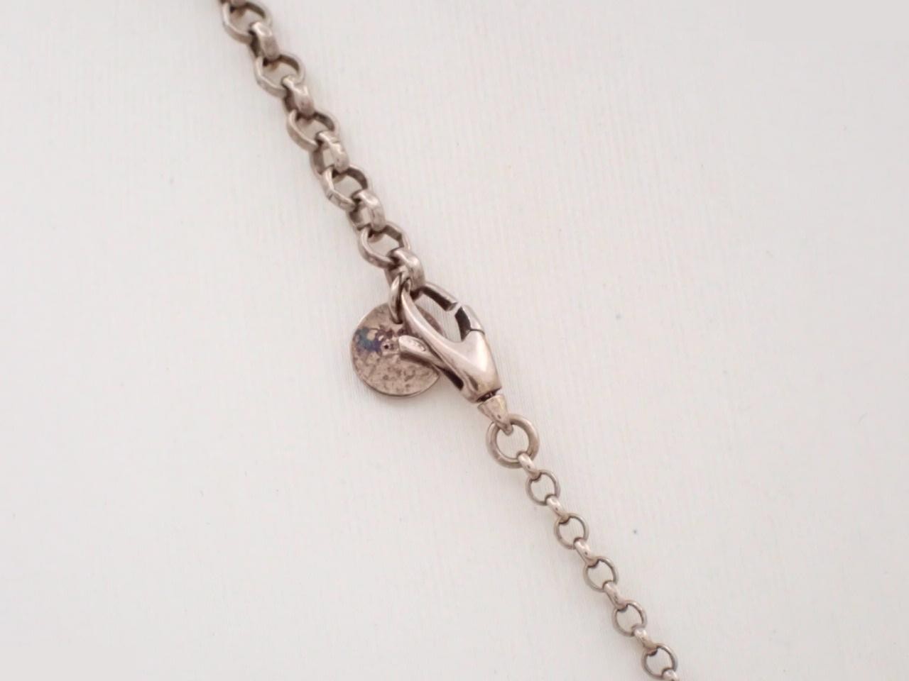 Interlocking pendant necklace, SV925, 7.2g — view 2