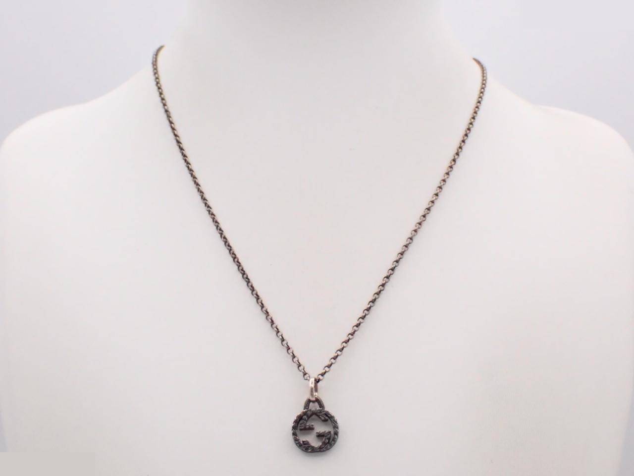 Interlocking pendant necklace, SV925, 7.2g — view 3