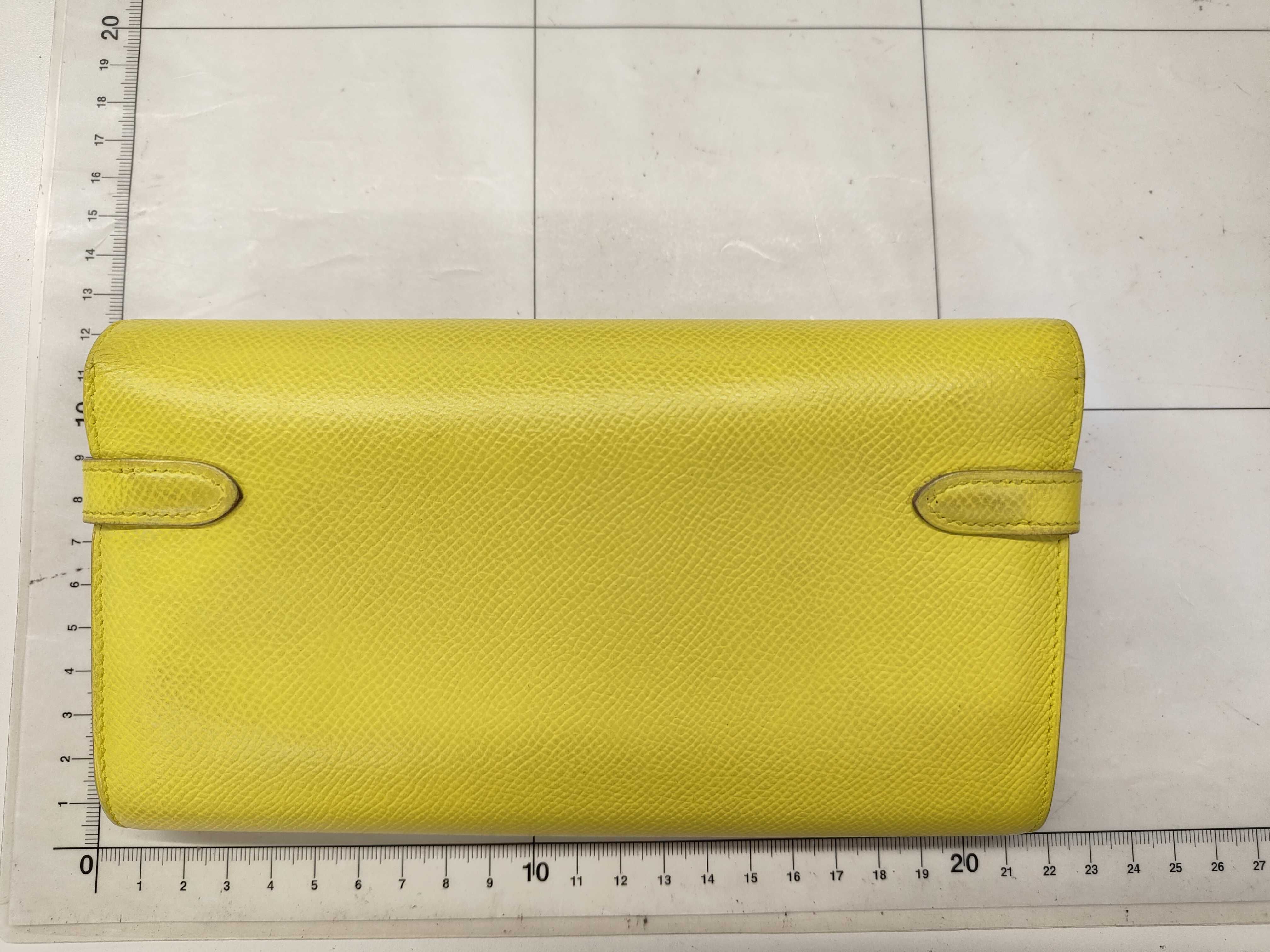 Kelly Wallet, Yellow — view 2