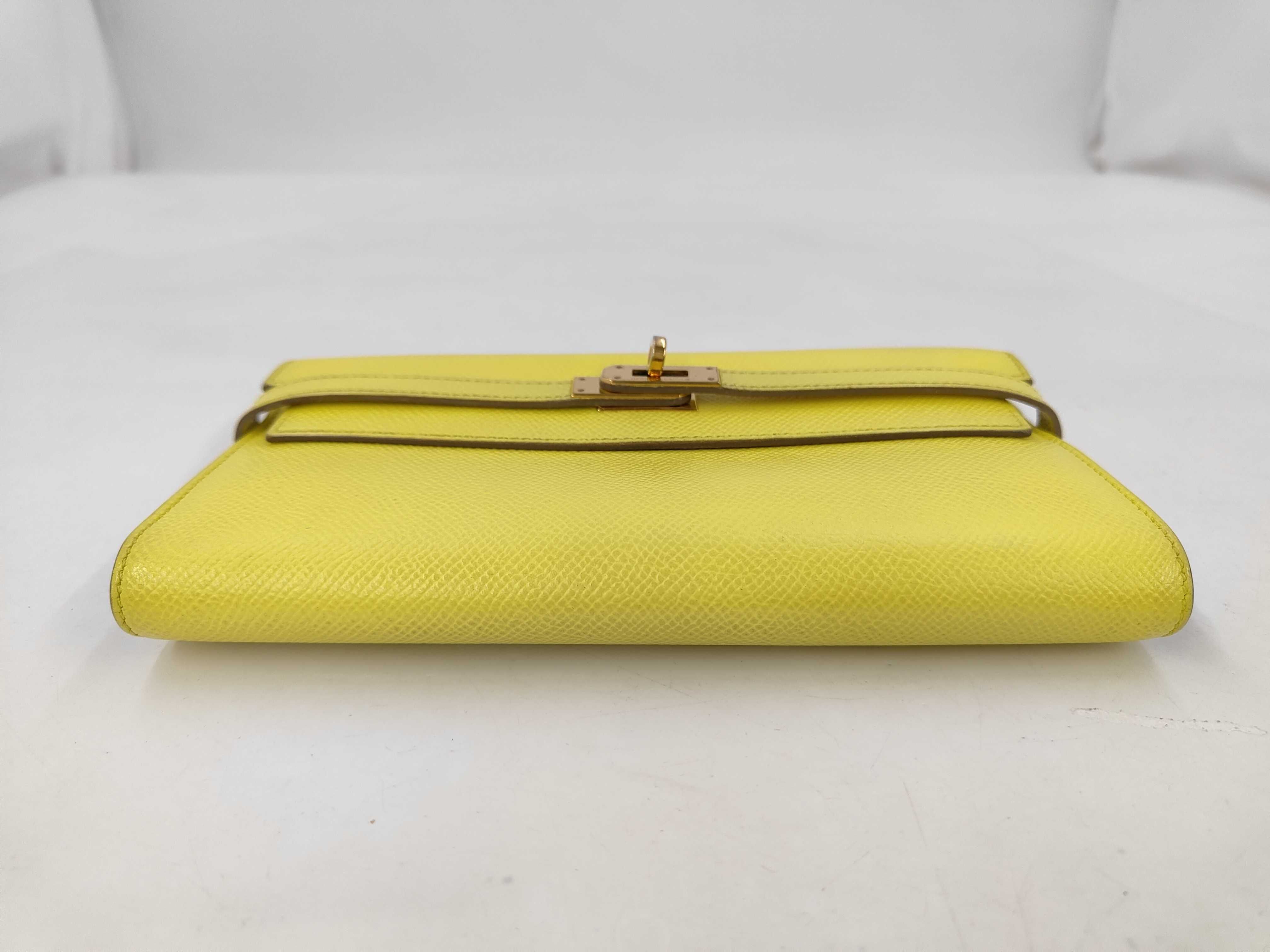 Kelly Wallet, Yellow — view 3