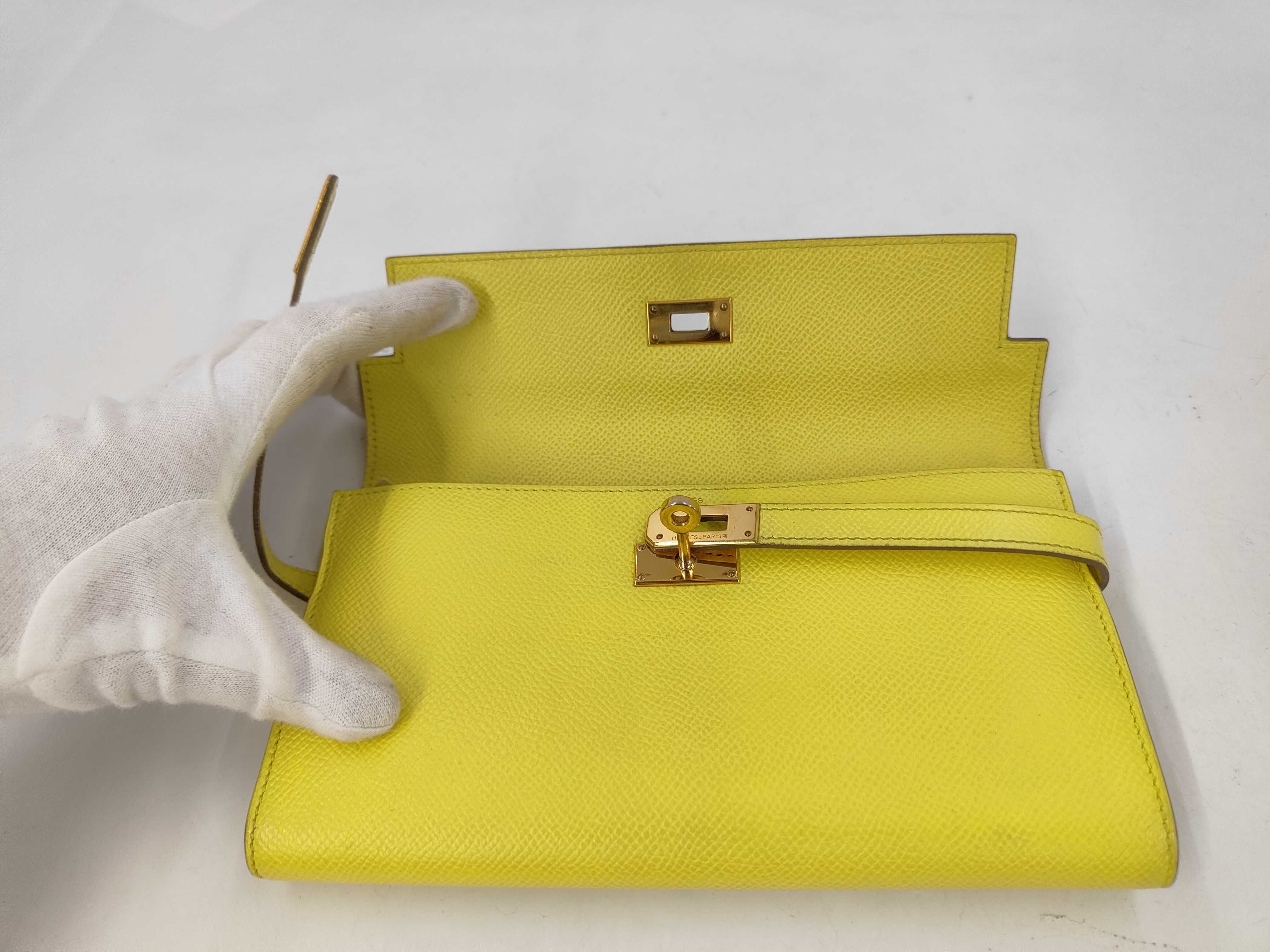 Kelly Wallet, Yellow — view 7