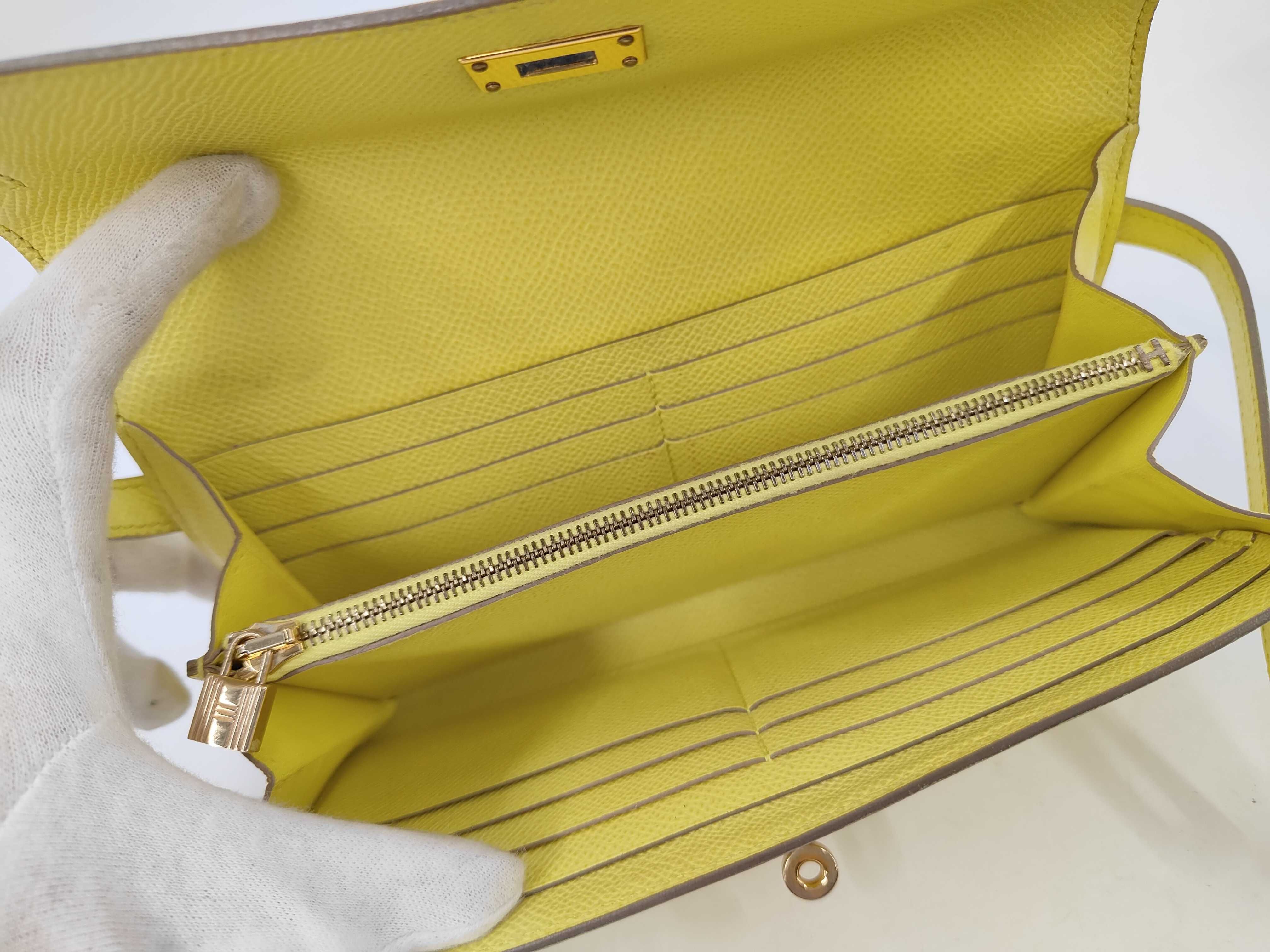 Kelly Wallet, Yellow — view 8