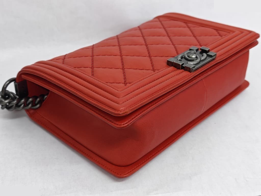 LEBOY NEW MEDIUM RED ULTRA STITCH RHW — view 3