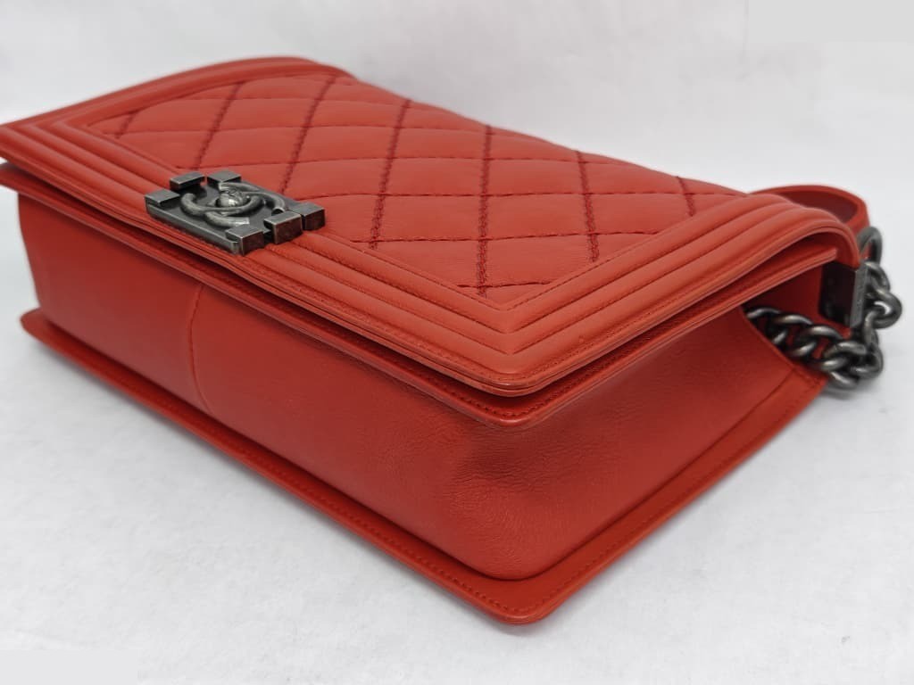 LEBOY NEW MEDIUM RED ULTRA STITCH RHW — view 4