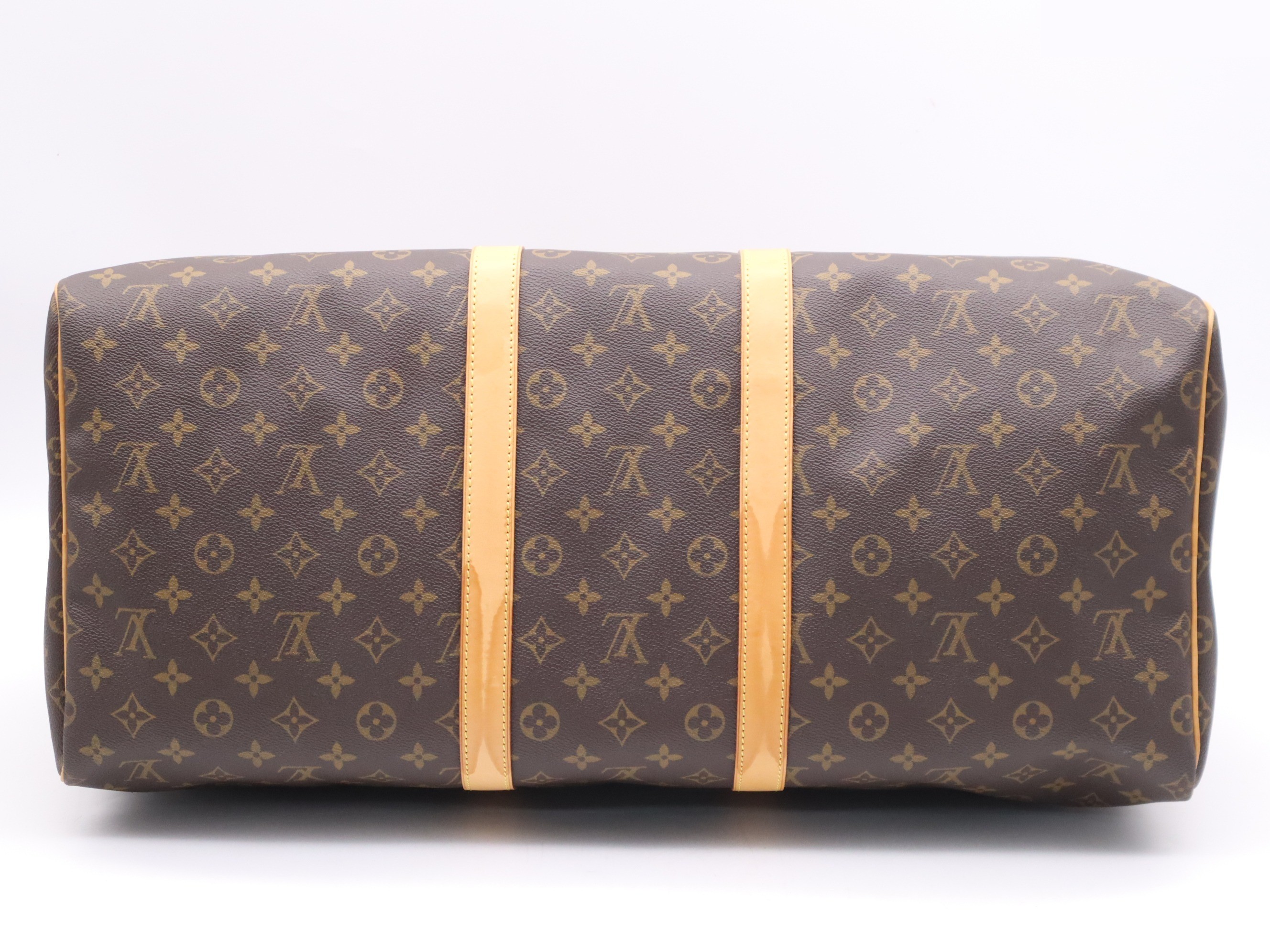 Keepall 55 with name tag and handle strap. — view 4