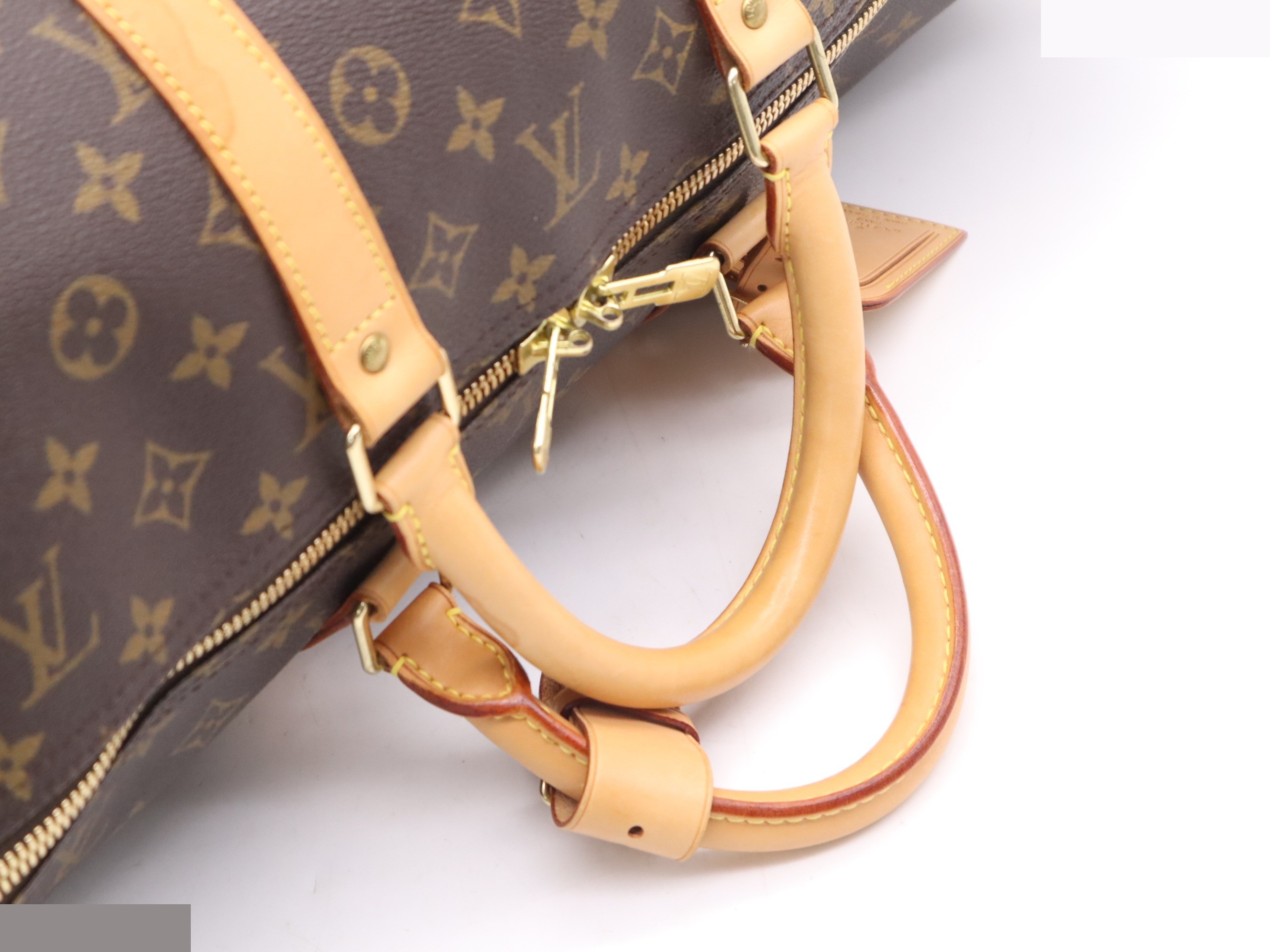 Keepall 55 with name tag and handle strap. — view 6