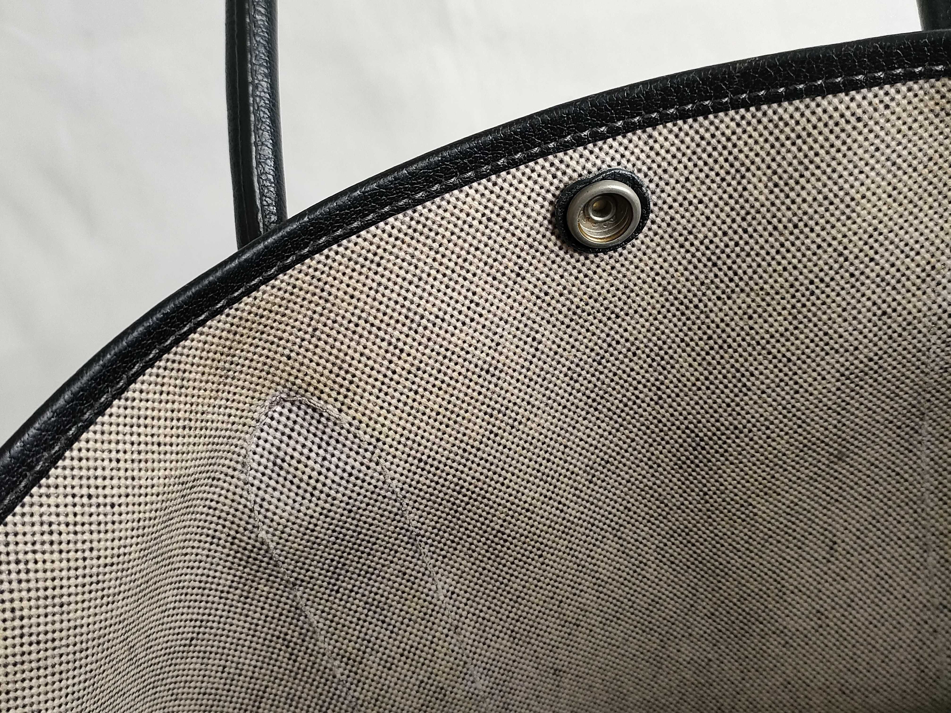 Garden Party PM Toile H G stamp tote bag — view 11