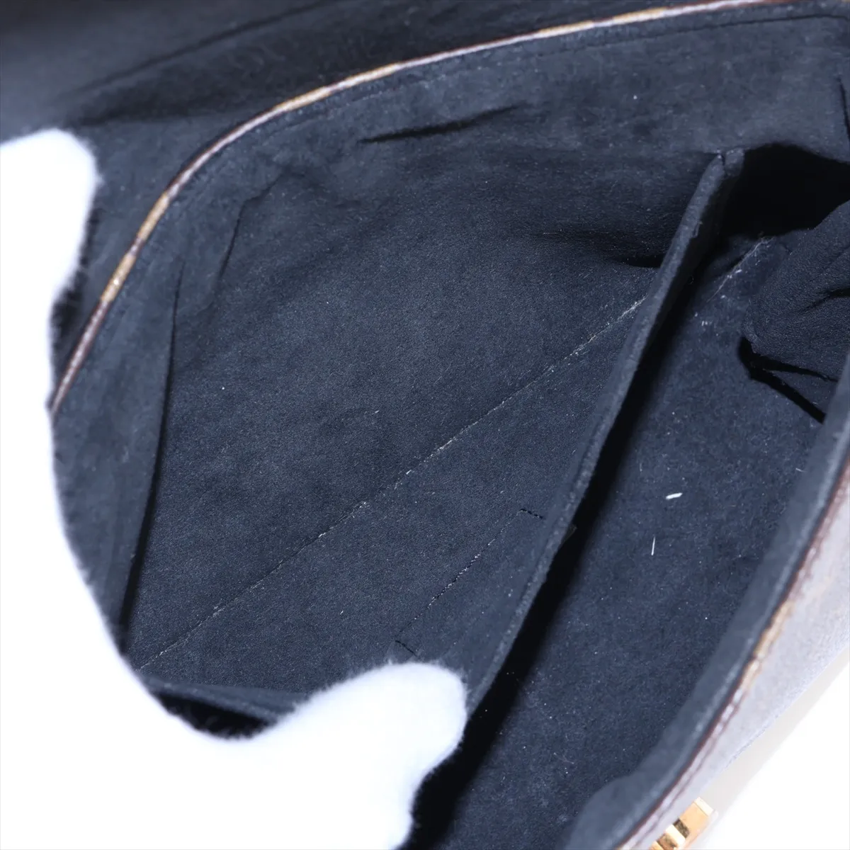 Monogram x Leather Rocky BB M44141 Brown x Black (RFID detected) — view 9