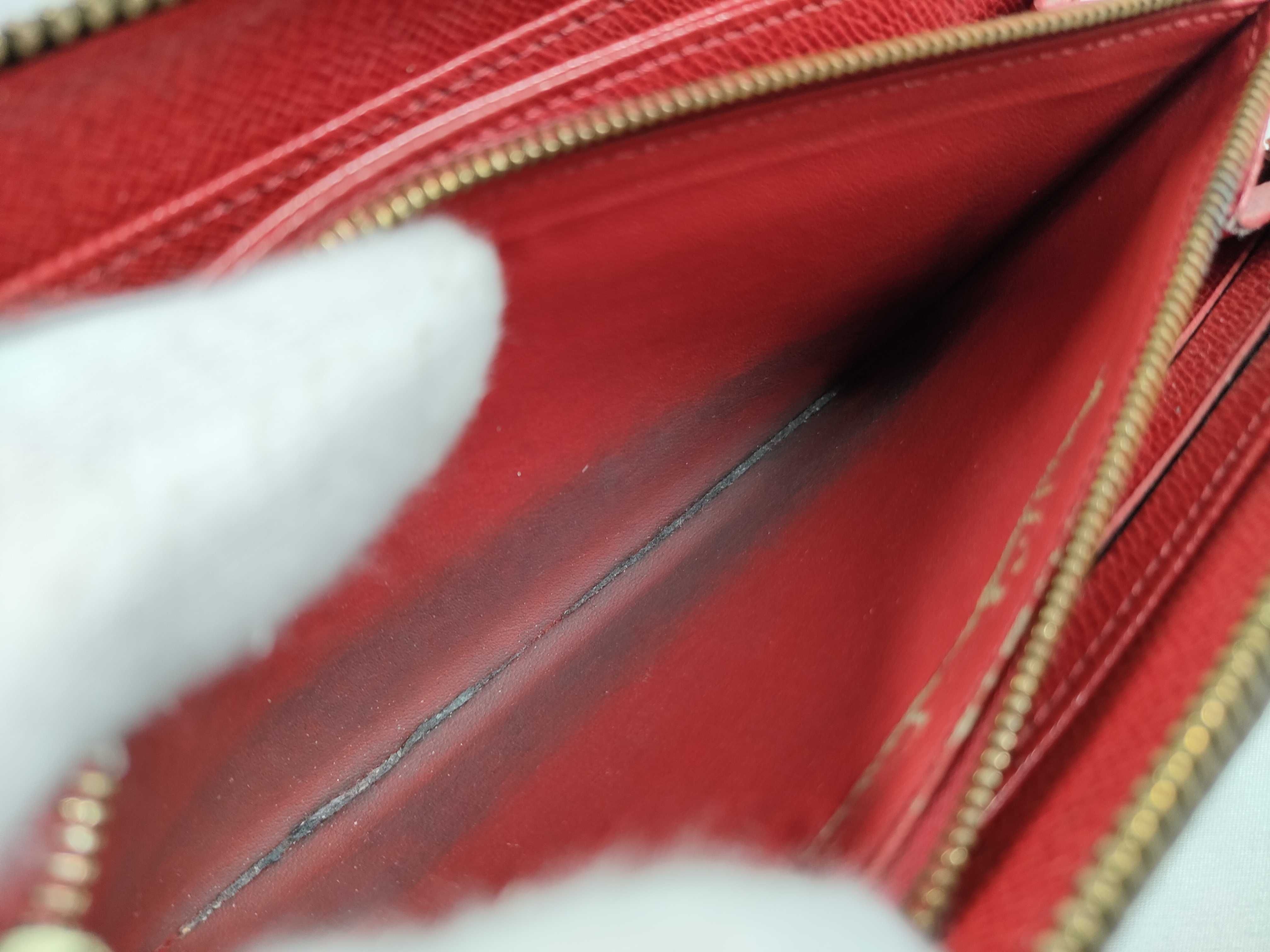 Monogram Zippy Wallet (Red Interior) — view 11