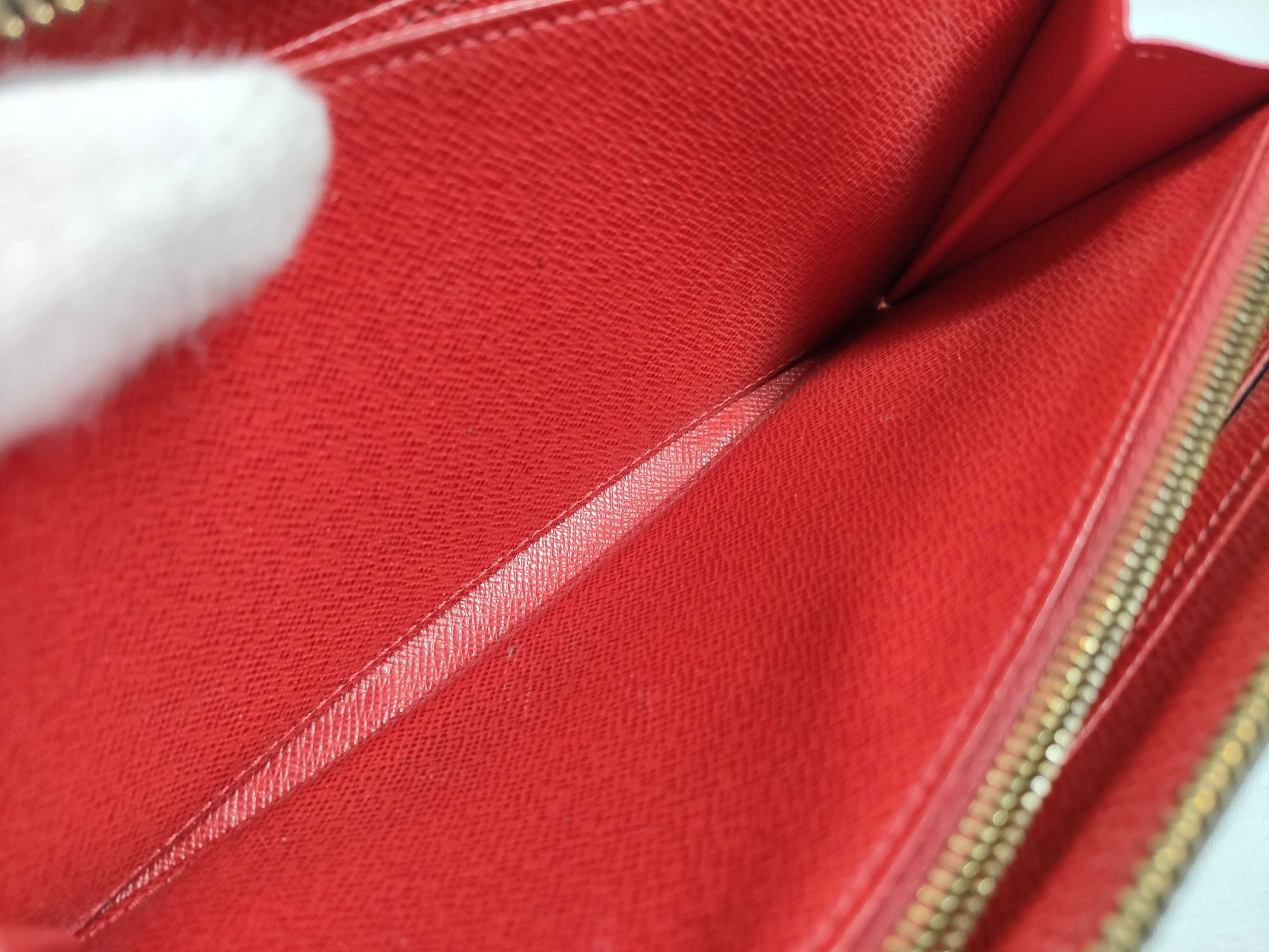 Monogram Zippy Wallet (Red Interior) — view 12