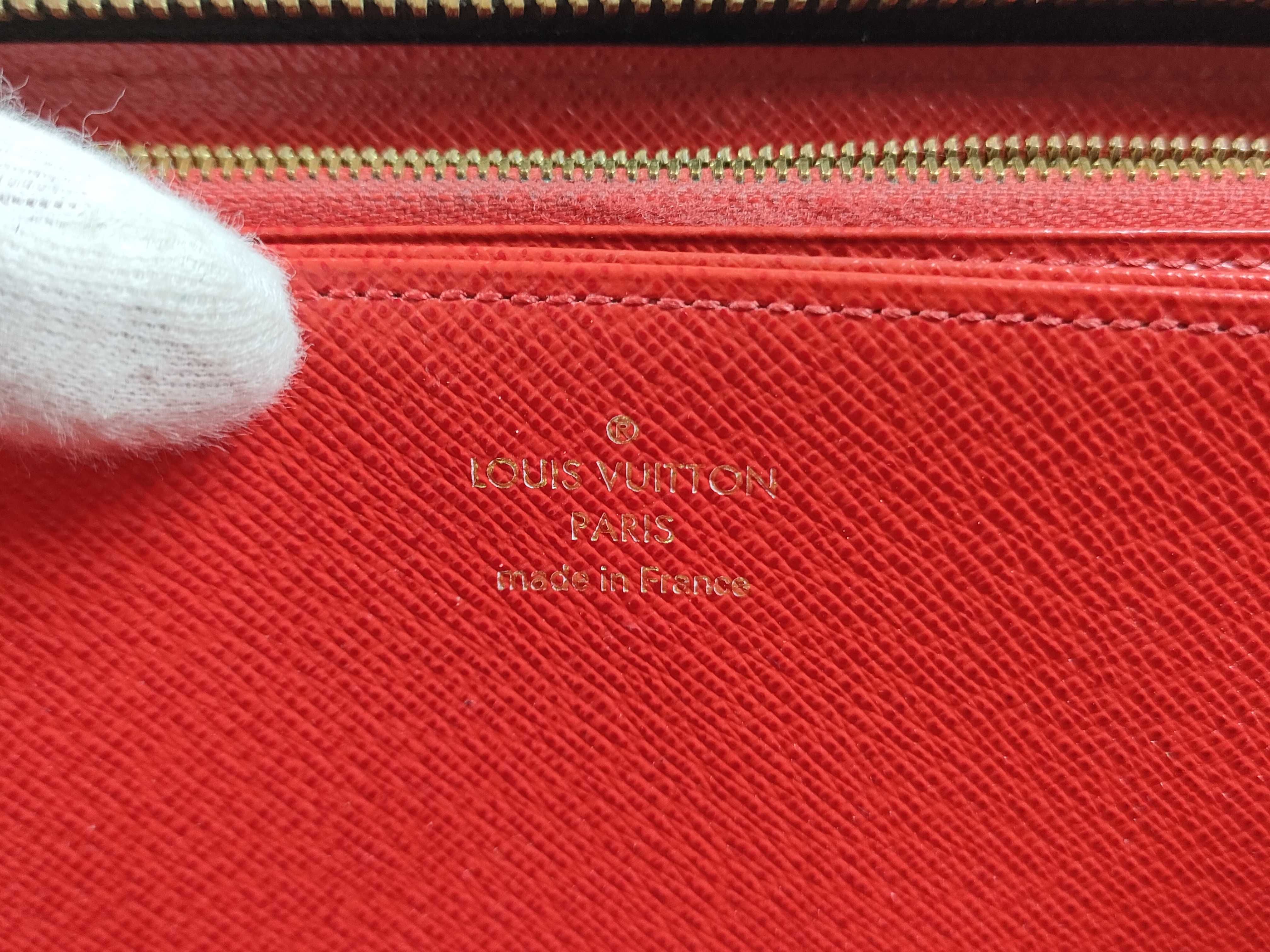 Monogram Zippy Wallet (Red Interior) — view 13
