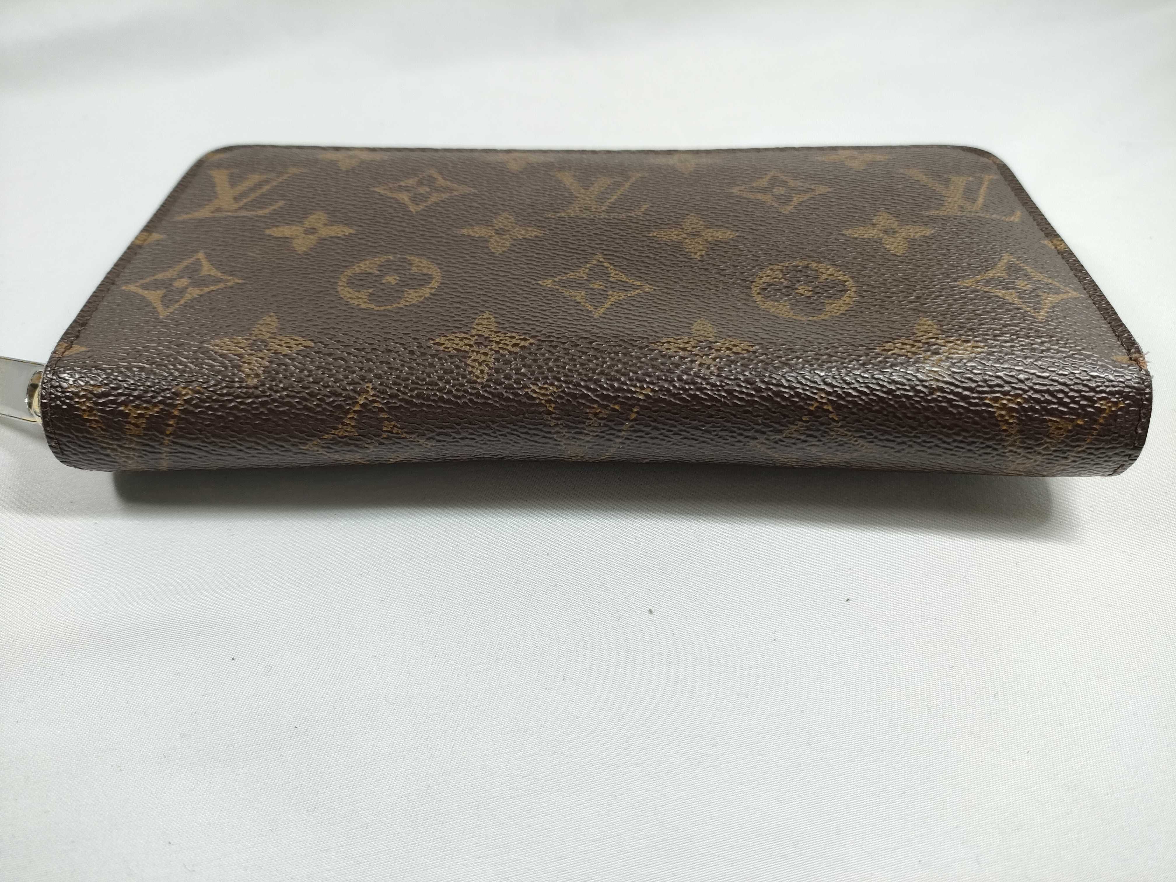Monogram Zippy Wallet (Red Interior) — view 4