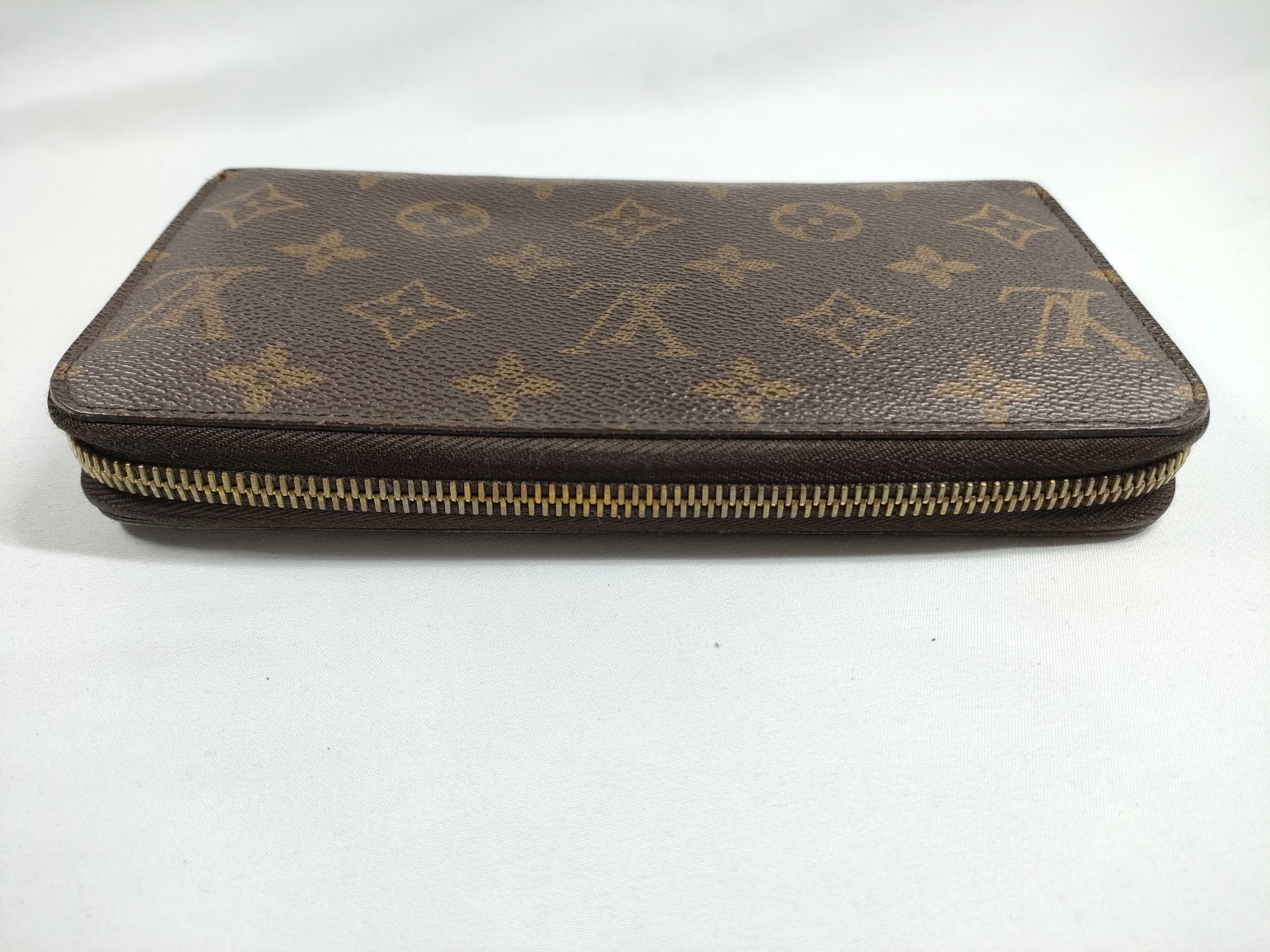 Monogram Zippy Wallet (Red Interior) — view 6