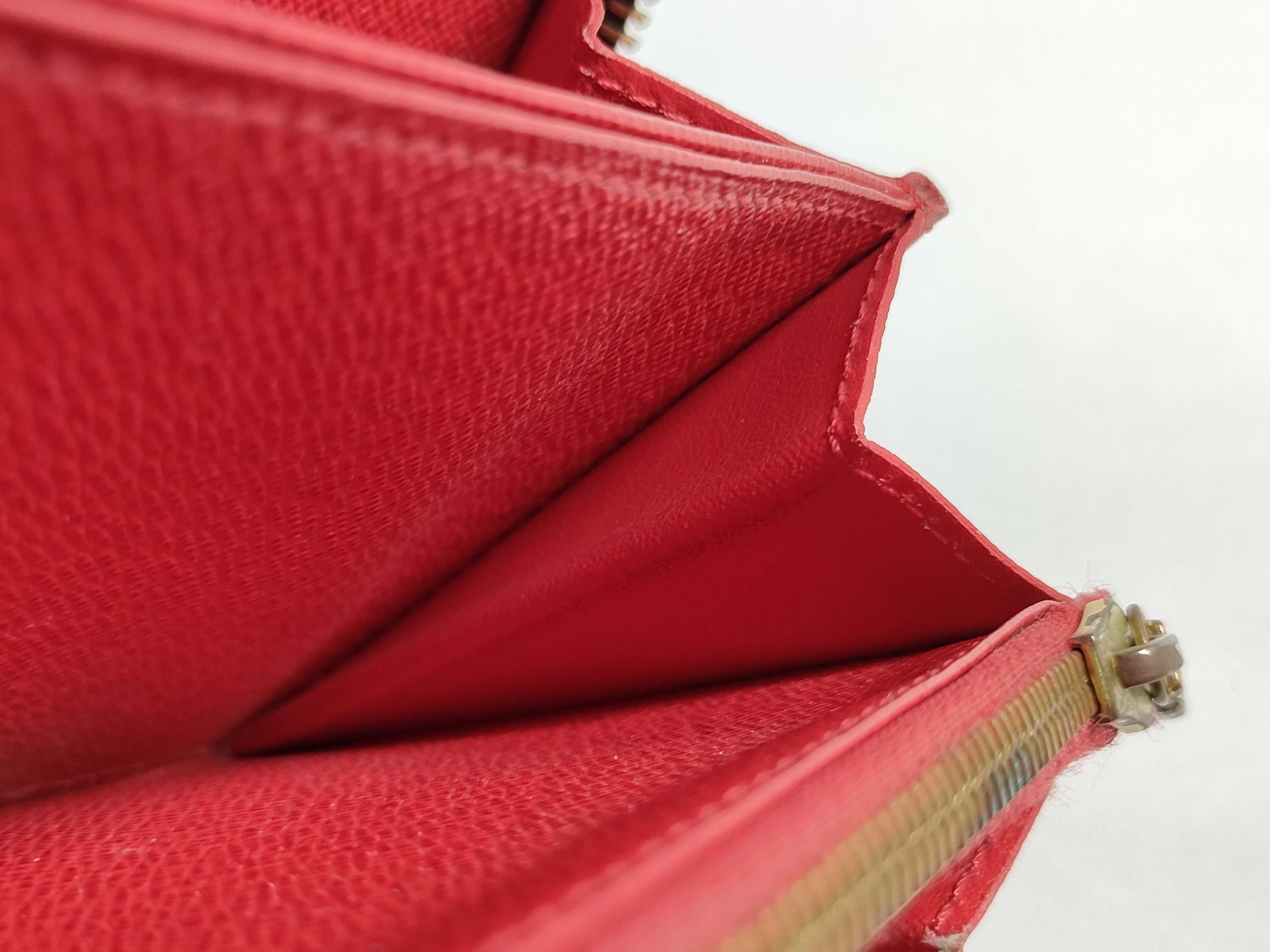 Monogram Zippy Wallet (Red Interior) — view 9