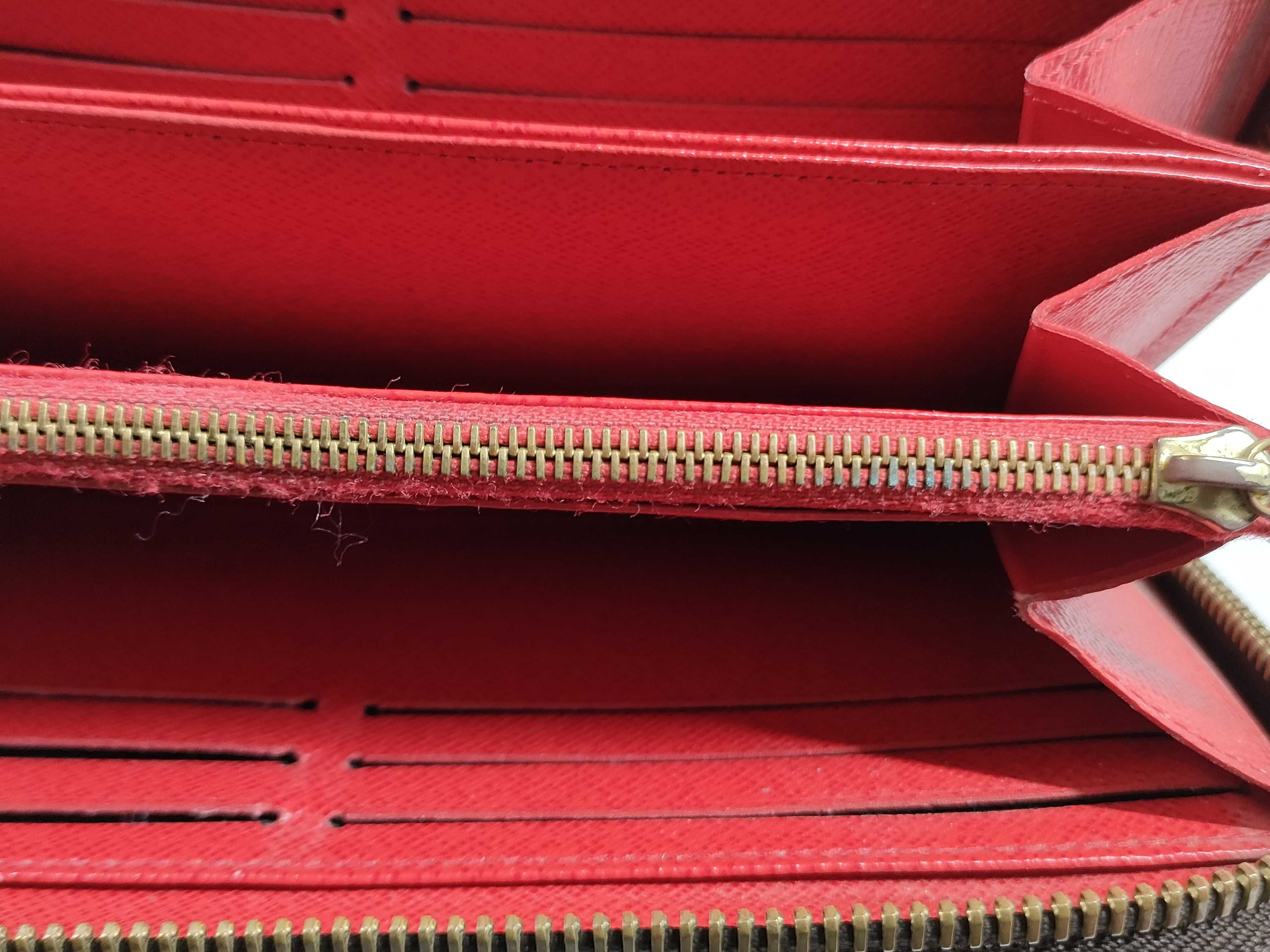 Monogram Zippy Wallet (Red Interior) — view 10