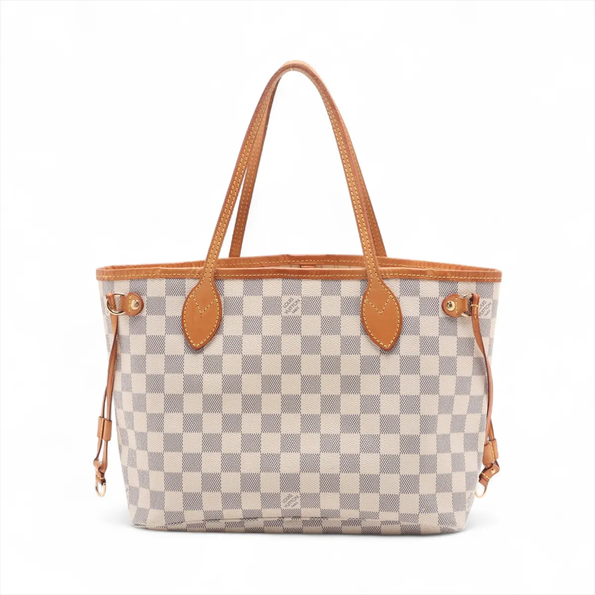 Damier Azur Neverfull PM N51110 VI3160 White — view 2