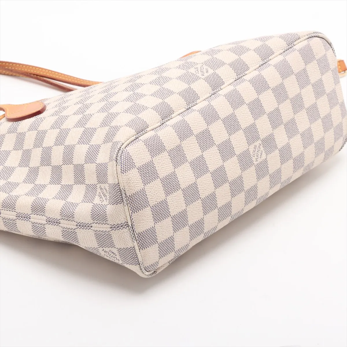 Damier Azur Neverfull PM N51110 VI3160 White — view 4