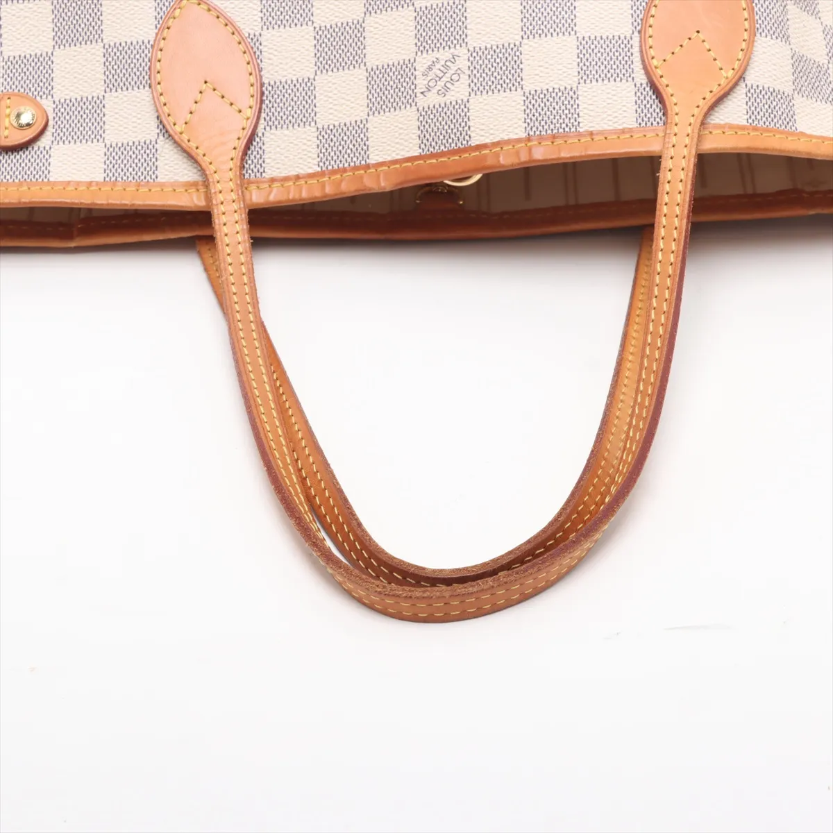 Damier Azur Neverfull PM N51110 VI3160 White — view 5