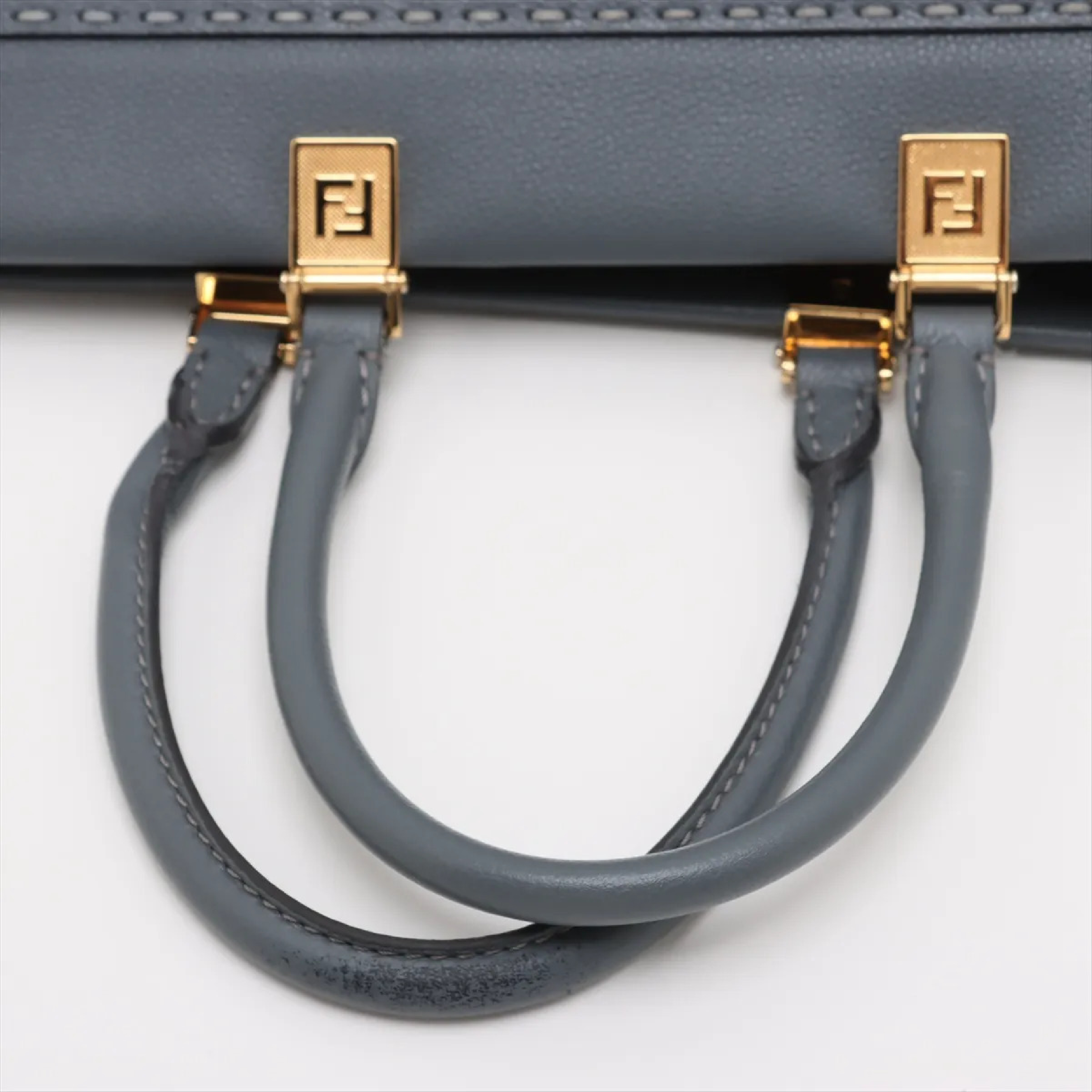 Sunshine Medium Leather Tote Bag 8BH386 — view 5