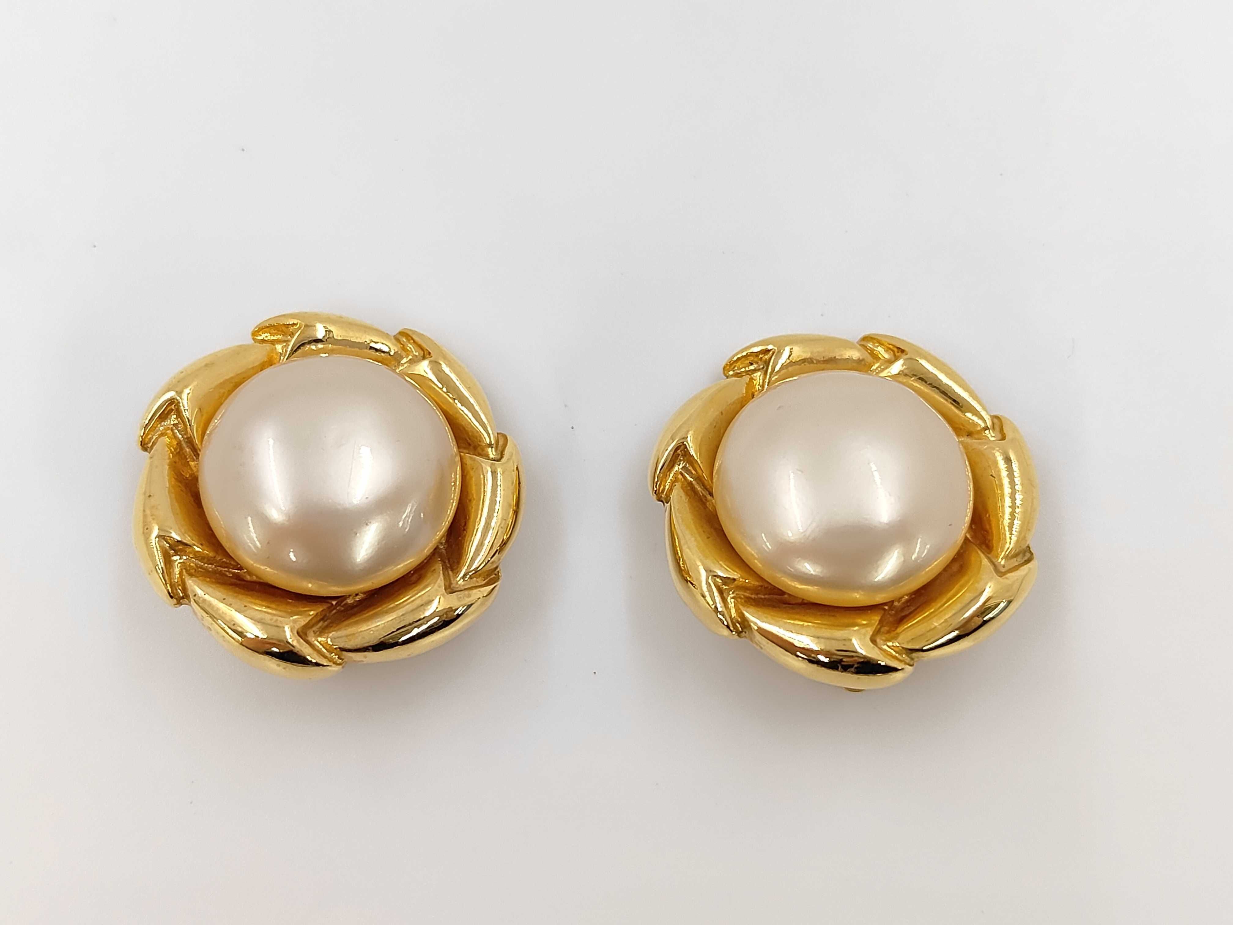 Faux Pearl Earrings