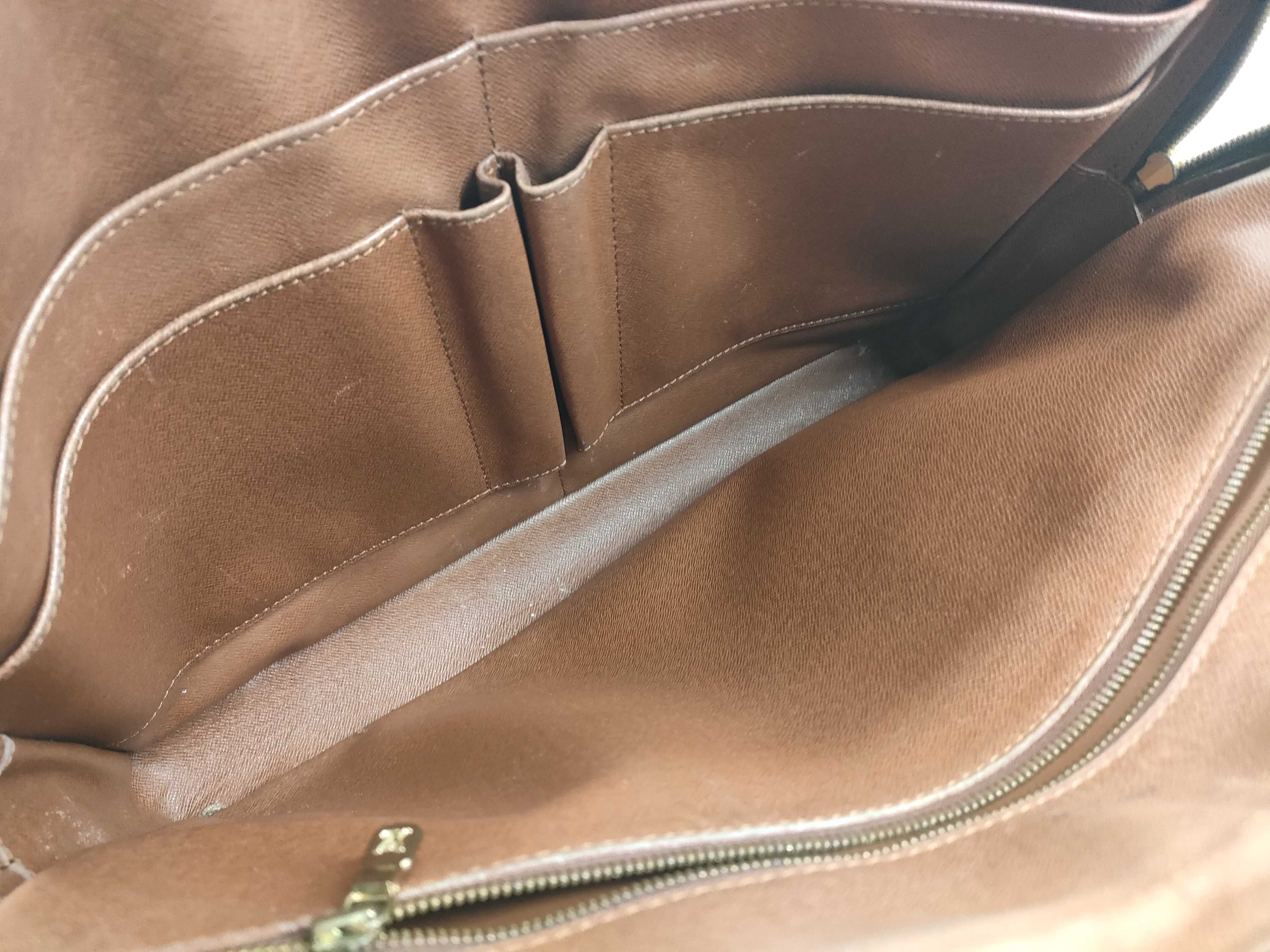 Monogram Vuitton Port Document Voyage Business Bag — view 11