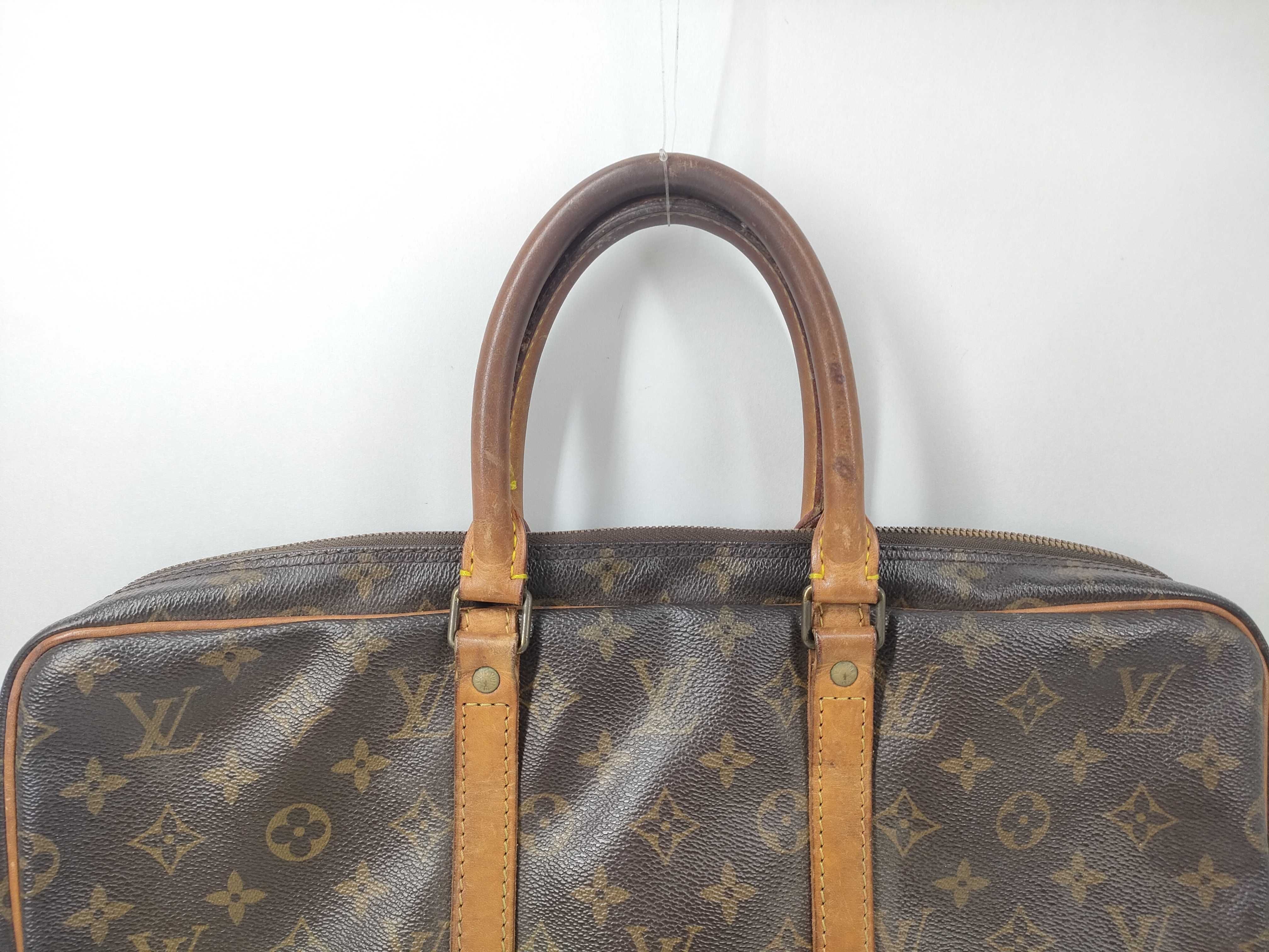 Monogram Vuitton Port Document Voyage Business Bag — view 4