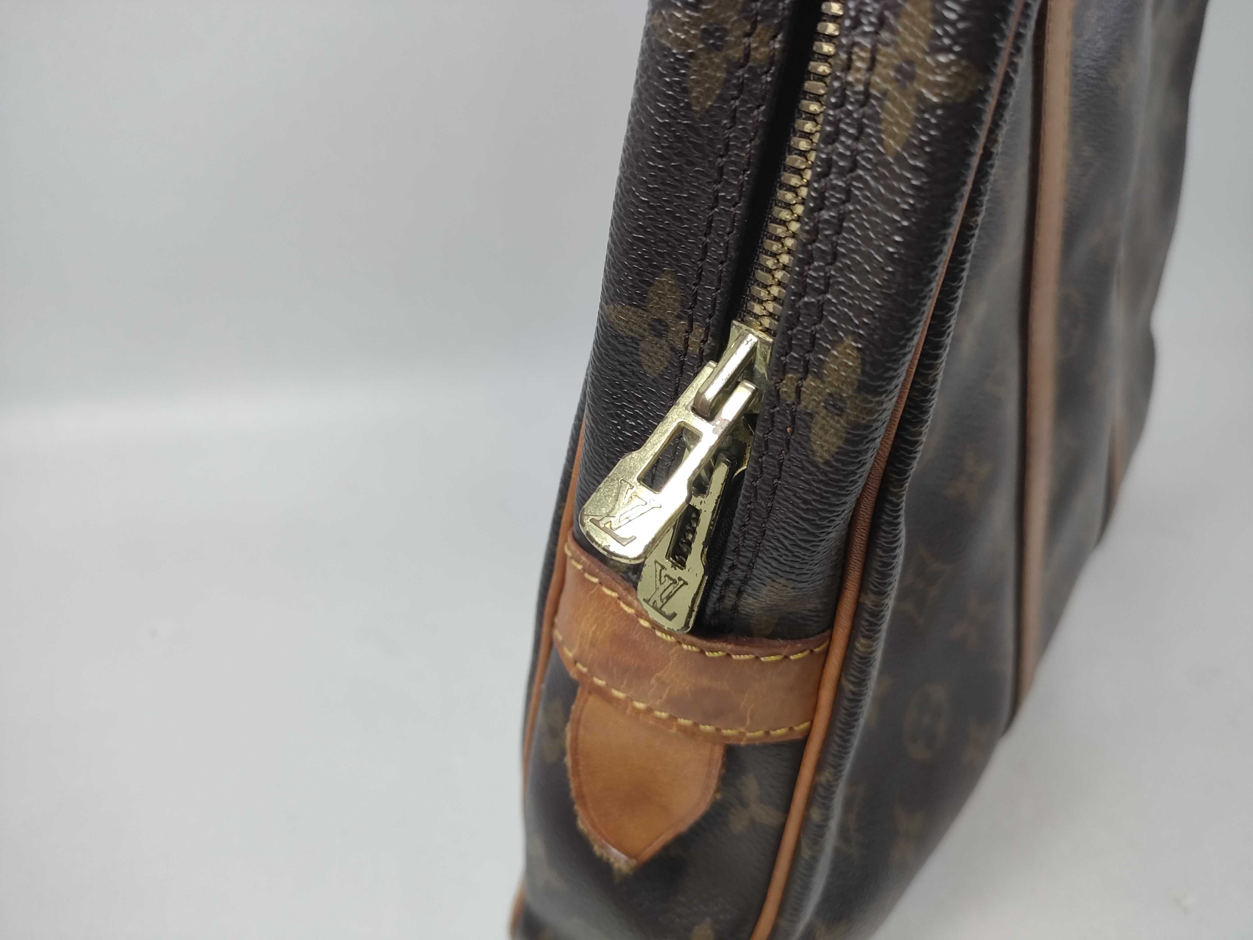 Monogram Vuitton Port Document Voyage Business Bag — view 5