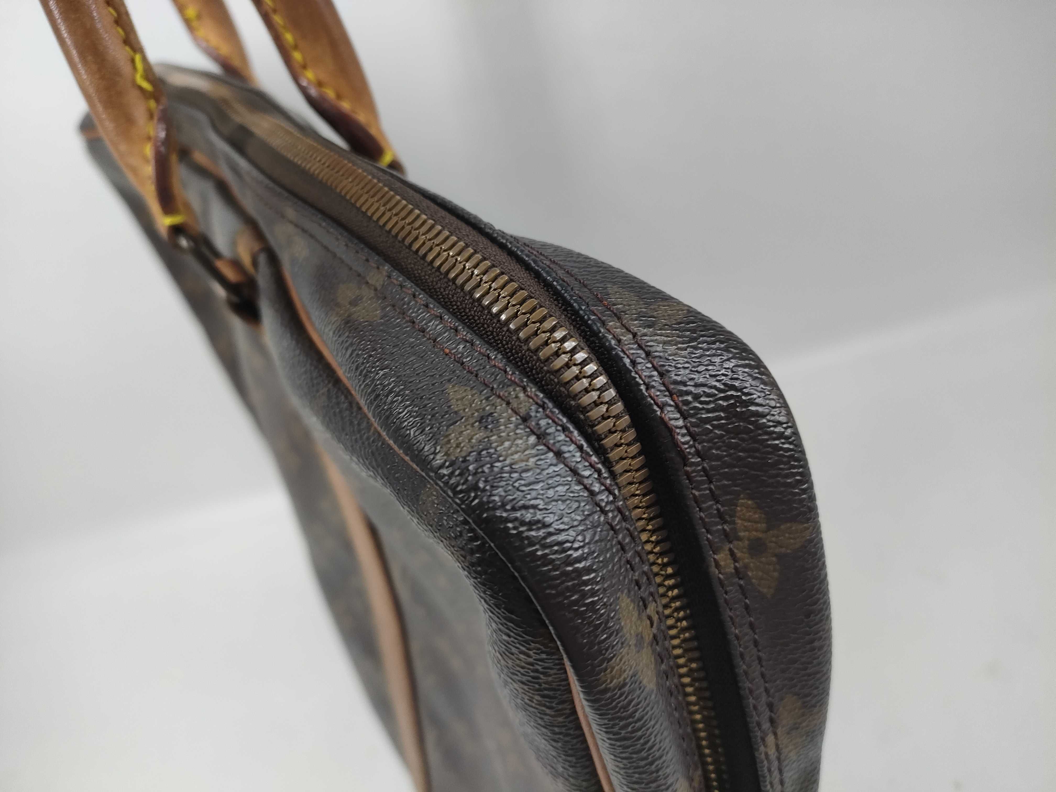 Monogram Vuitton Port Document Voyage Business Bag — view 6