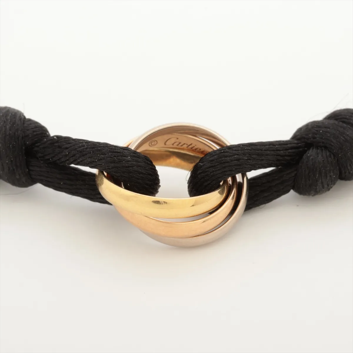 Cord Bracelet 750 (Yellow Gold x Pink Gold x White Gold), Total Weight 3.0g, UD1979, Includes 4 Replacement Cords — view 3