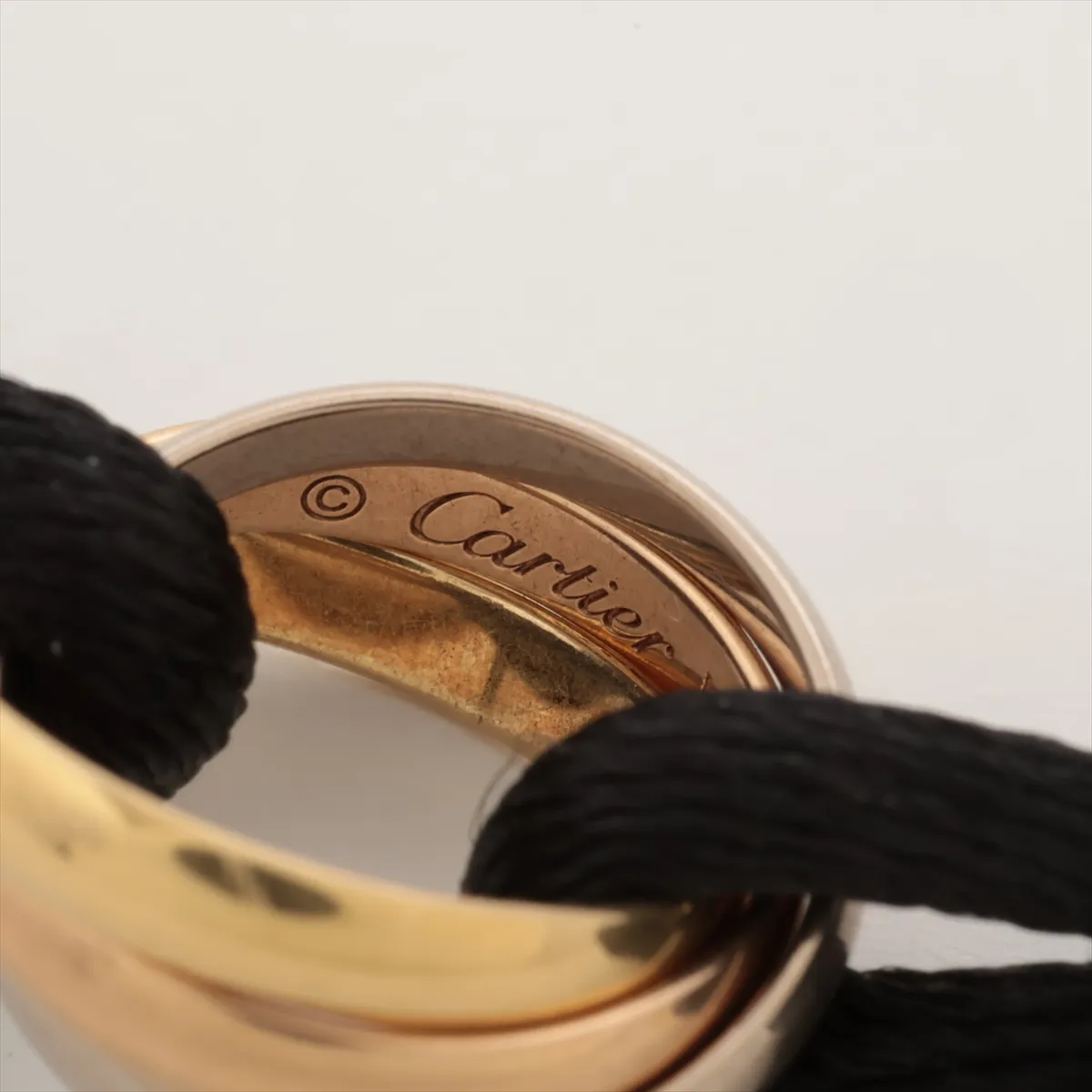 Cord Bracelet 750 (Yellow Gold x Pink Gold x White Gold), Total Weight 3.0g, UD1979, Includes 4 Replacement Cords — view 6