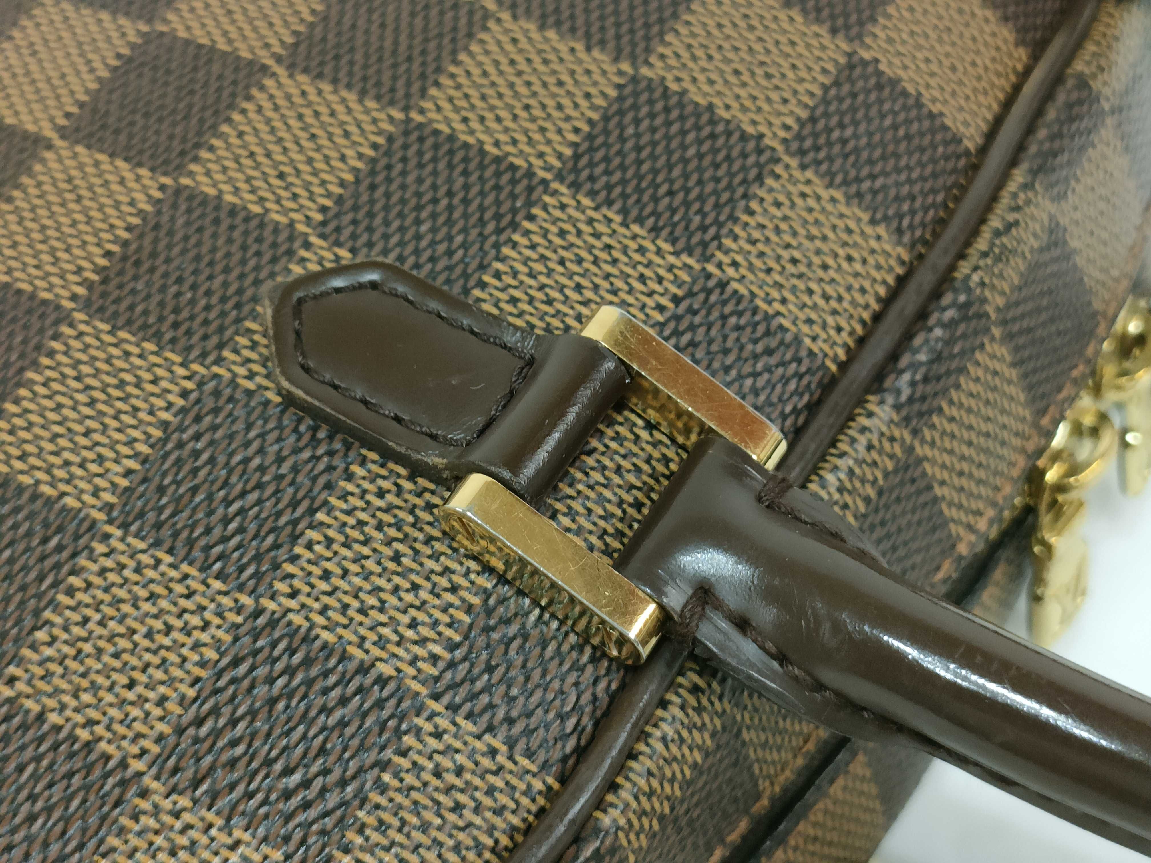 Damier Vuitton Damier Salia Mini N51286 CA0025 Brown Handbag — view 5