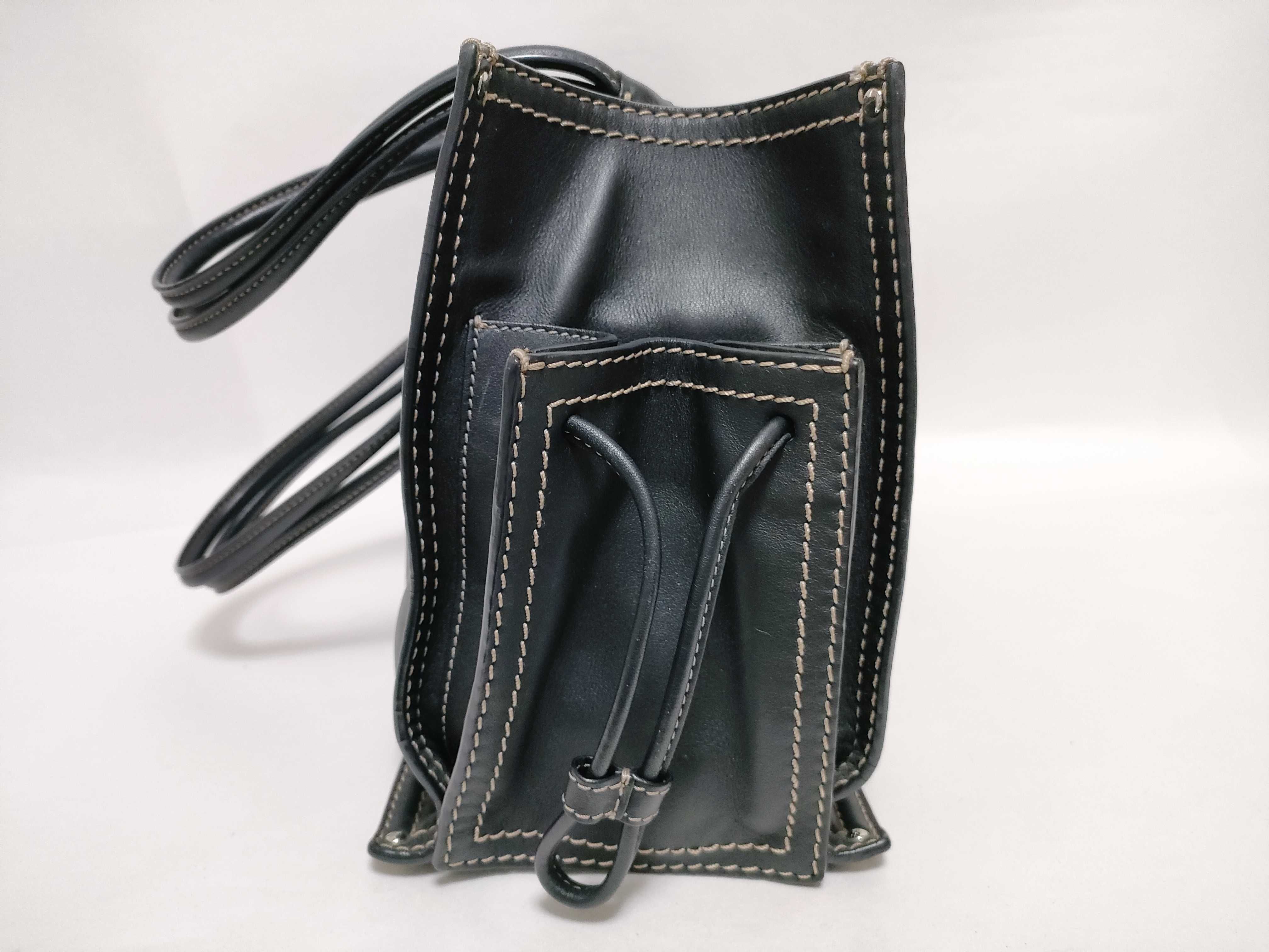 Shopper Tote Bag, Black Tote Bag — view 13