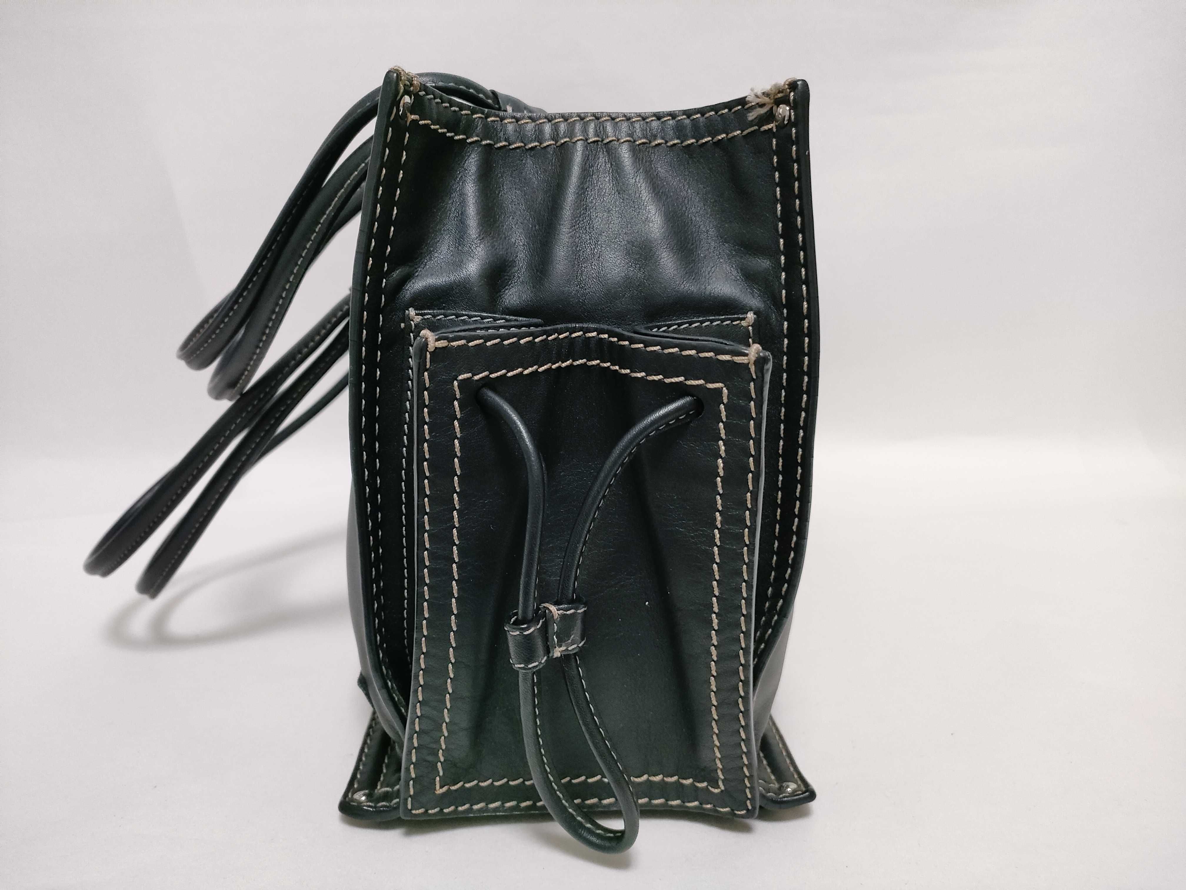 Shopper Tote Bag, Black Tote Bag — view 14